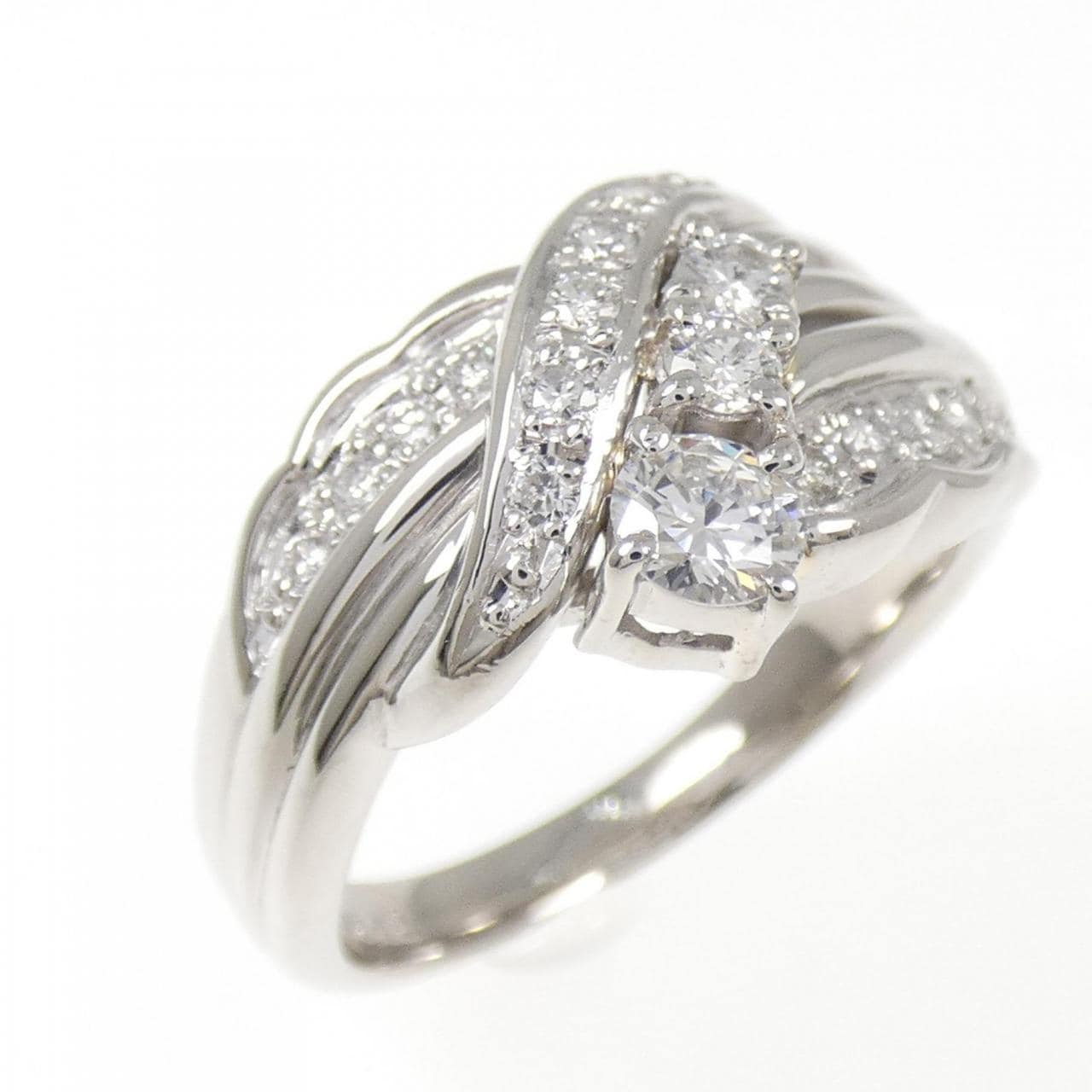 PT900 ダイヤモンド リング 0.48CT