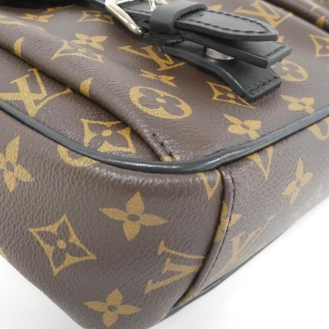 LOUIS VUITTON Monogram Macassar Christopher Messenger M41643 Shoulder Bag