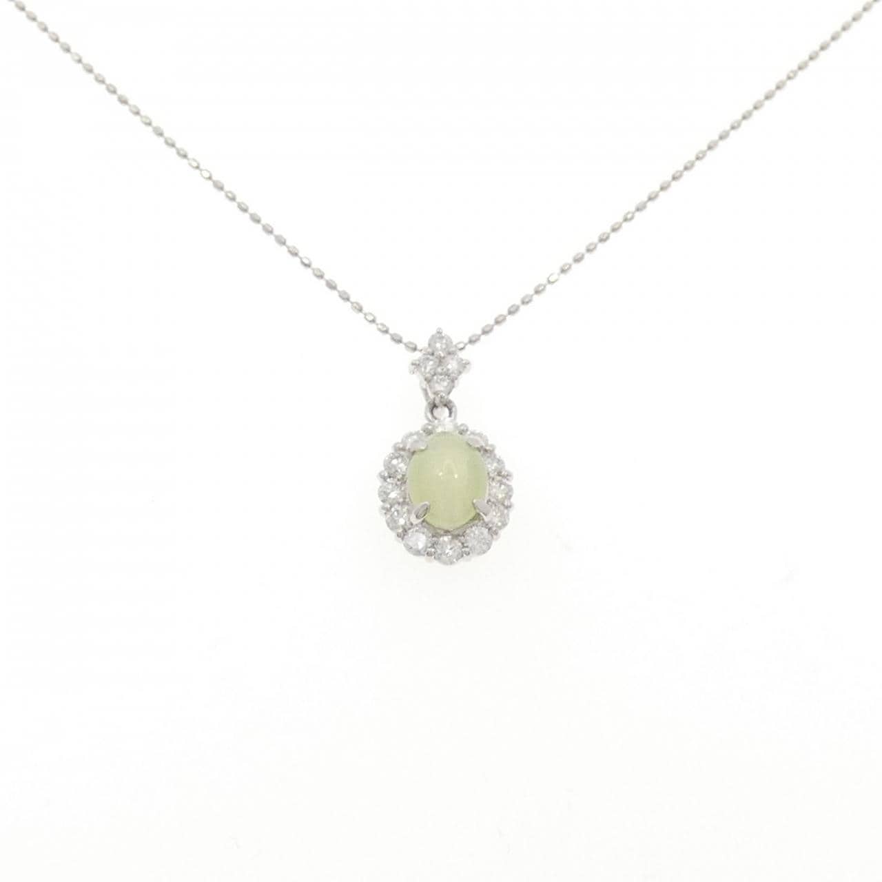 PT水钻猫眼项链1.89CT