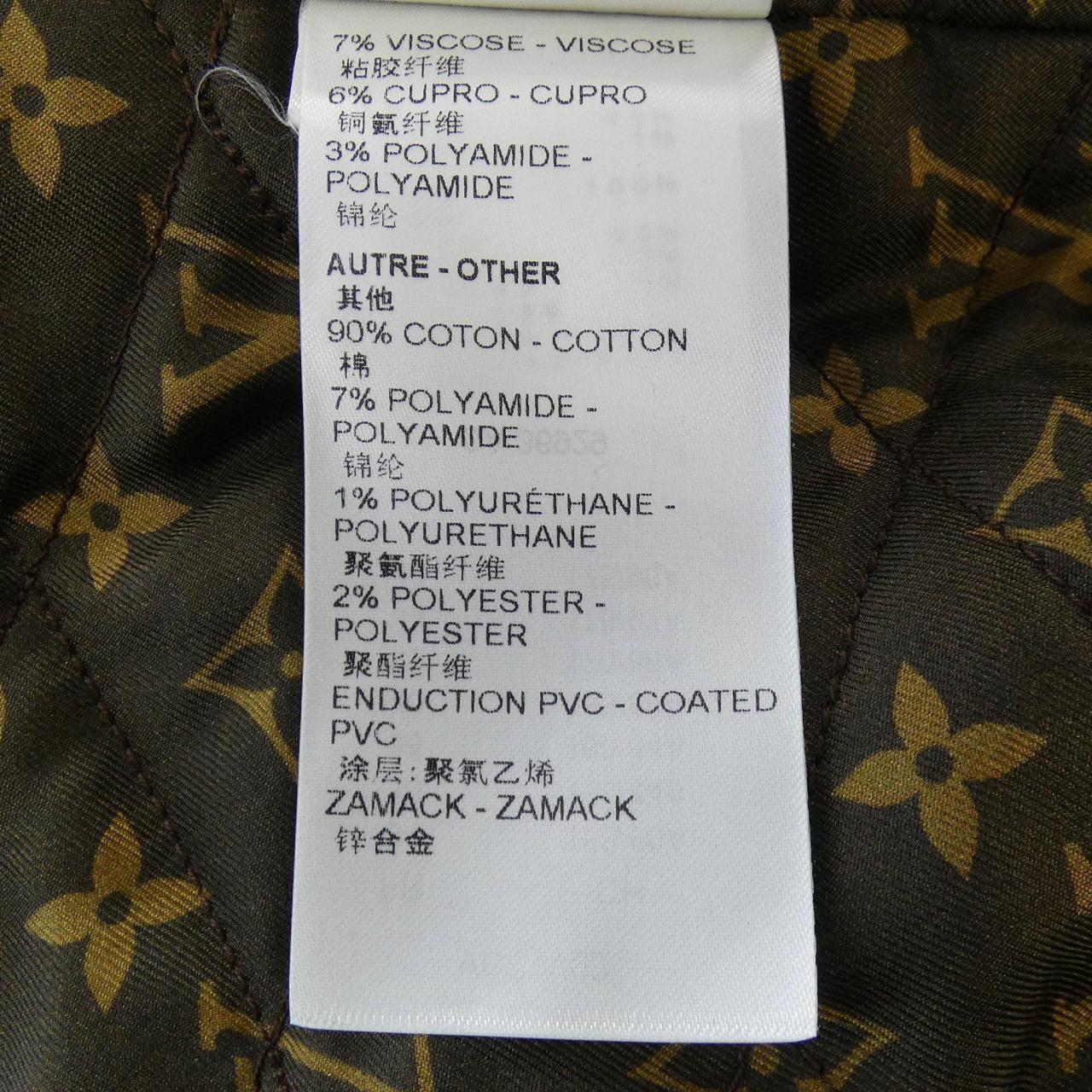 ルイヴィトン LOUIS VUITTON ダブルフェイスカシミヤボンバージャケット FOJA11QRA ブルゾン