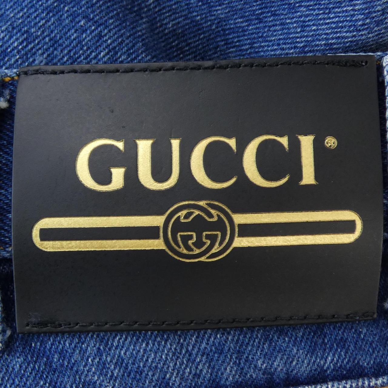 グッチ GUCCI ウォッシュドデニムテーパードパンツ 408637 XDBBQ ジーンズ