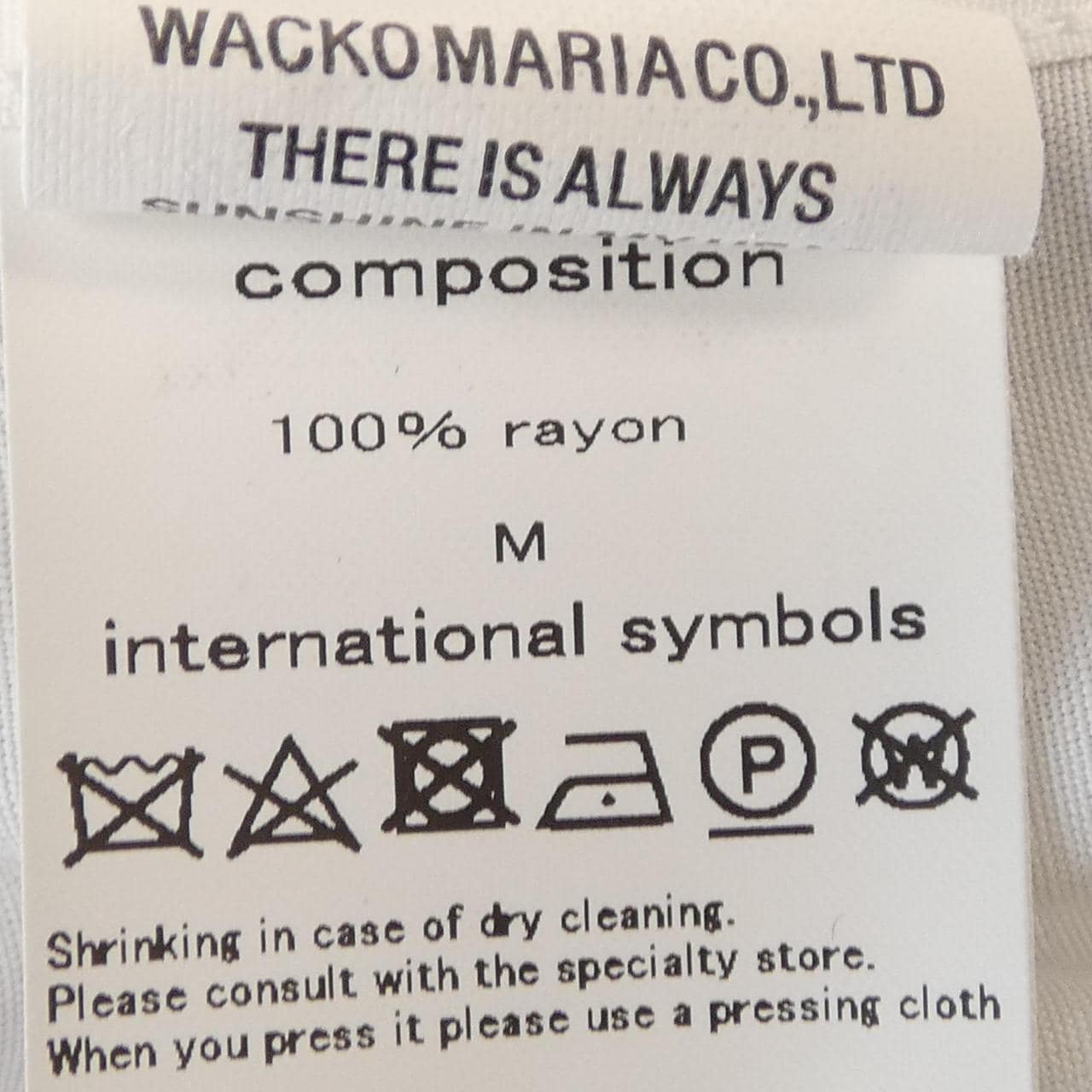 ワコマリア WACKO MARIA S／Sシャツ