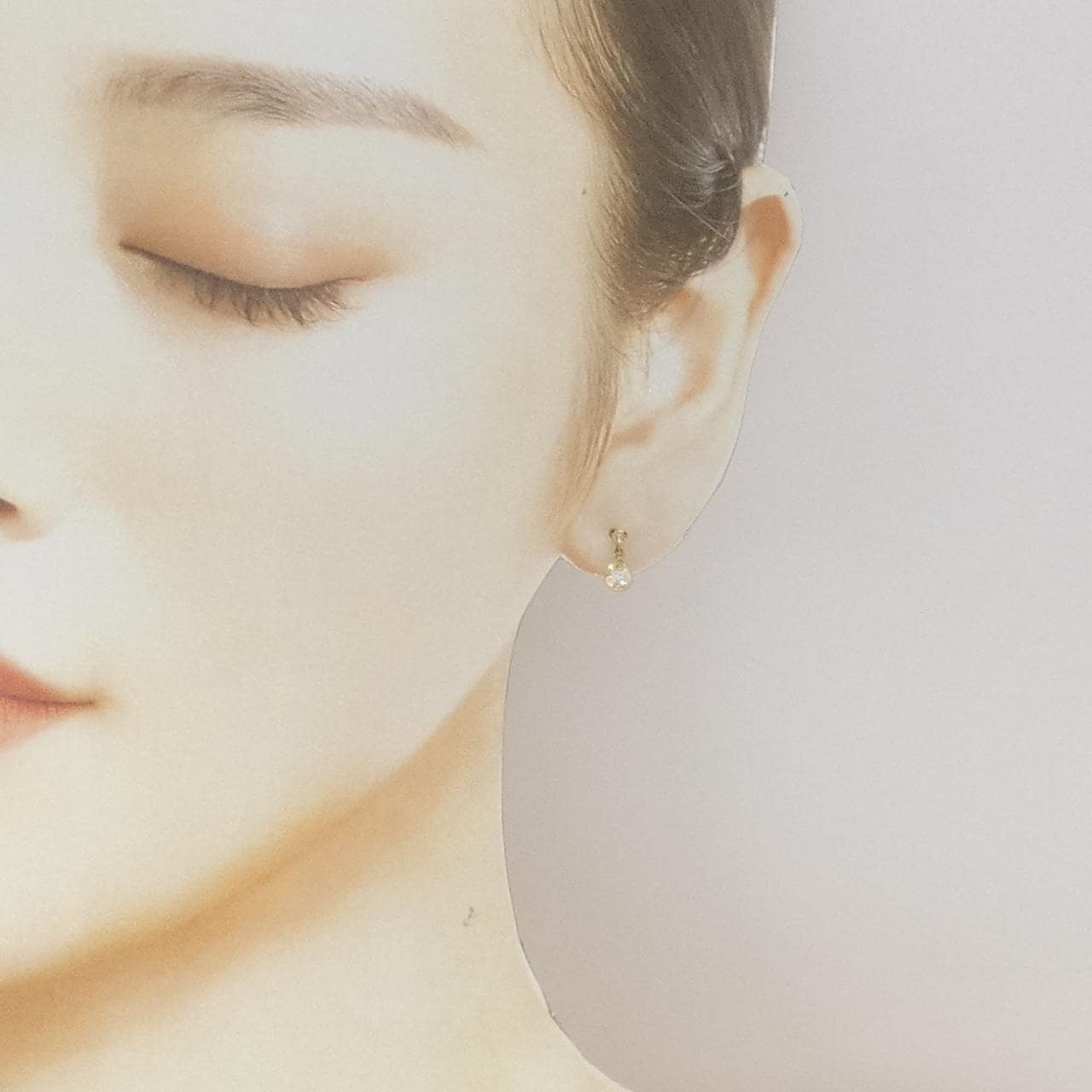 K18YG ダイヤモンド ピアス 0.226CT