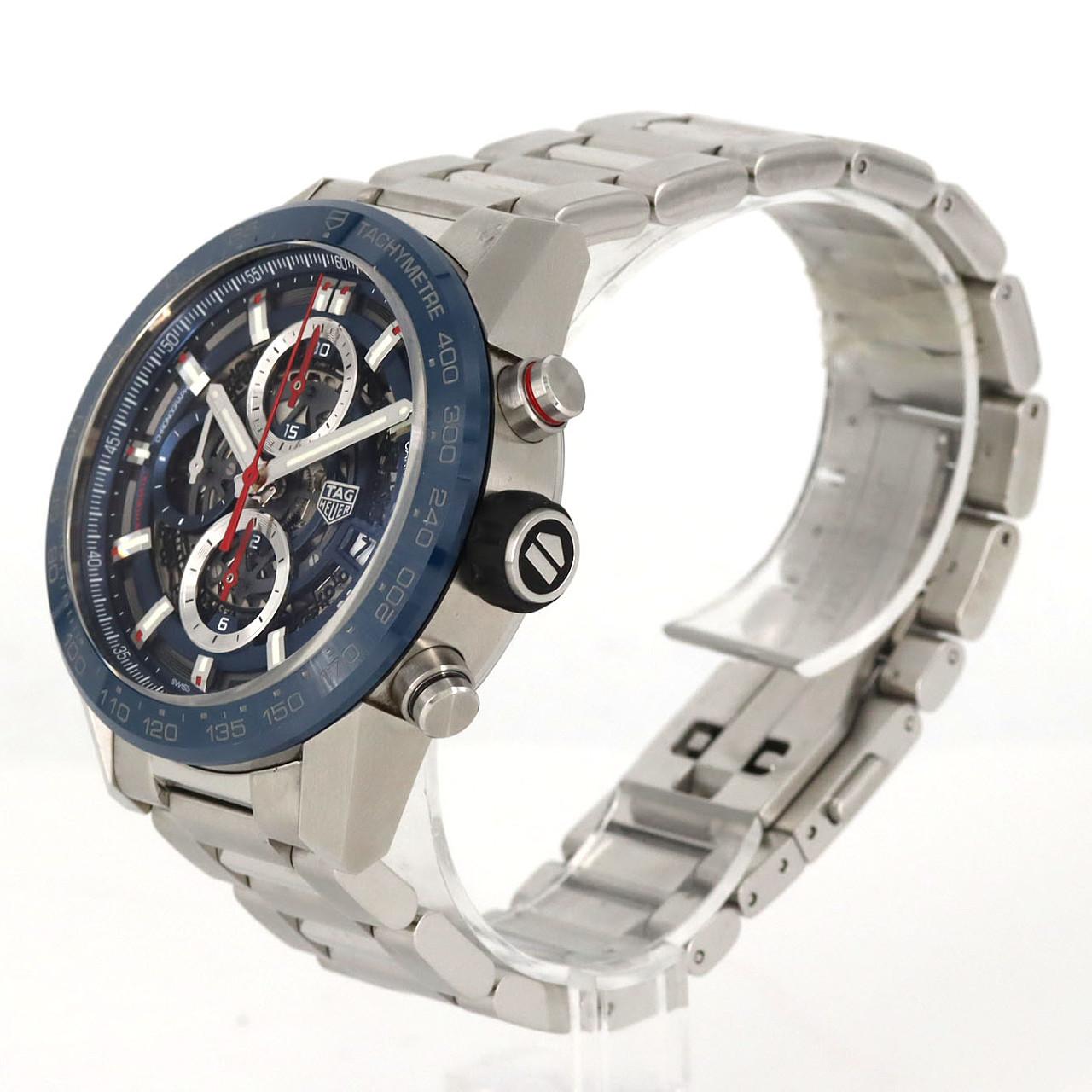 【ノーメンテナンス還元価格】タグ･ホイヤー カレラ･キャリバーホイヤー01クロノグラフ CAR201T.BA0766 SS 自動巻