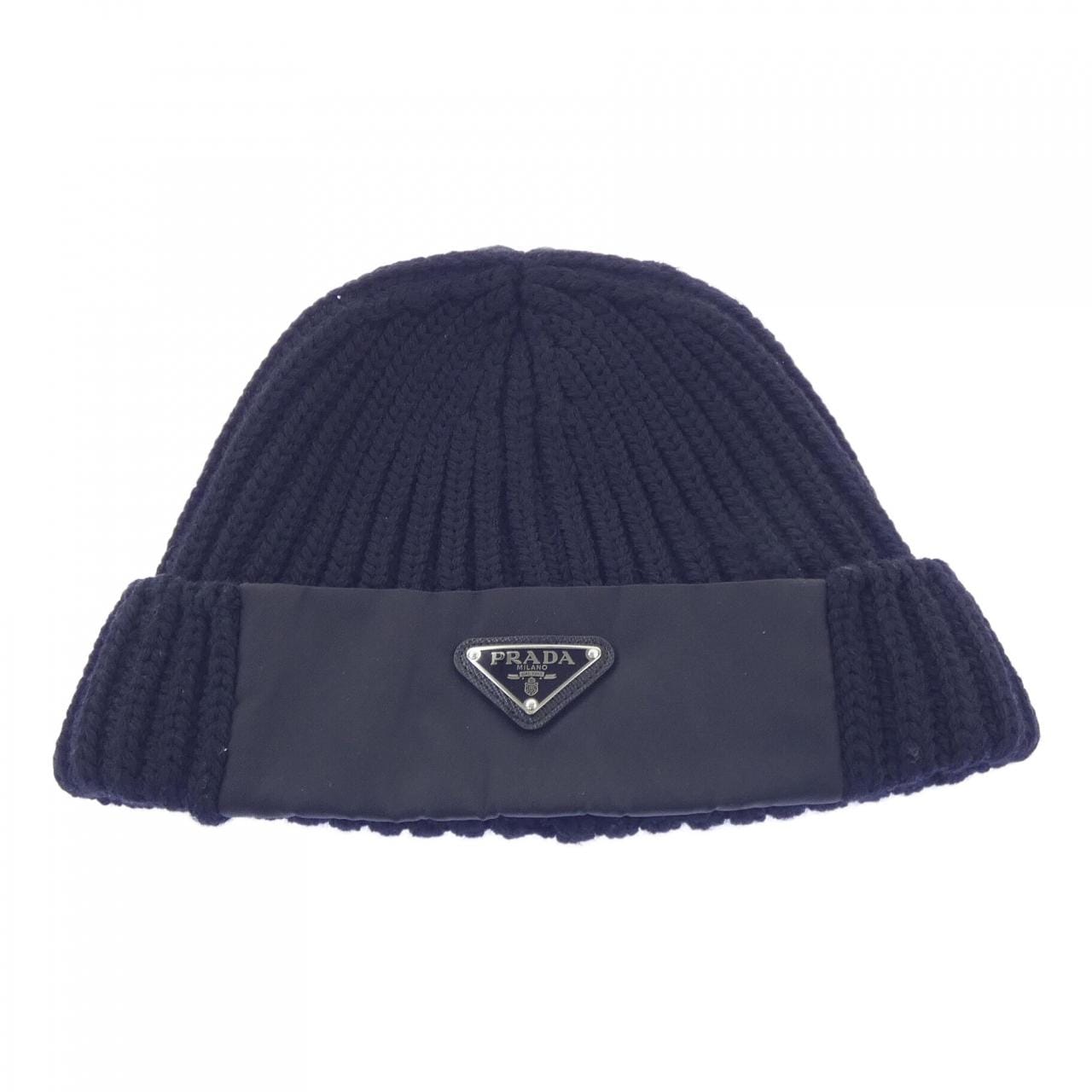 プラダ PRADA トライアングルロゴ UMD446 S202 1WTO ニットキャップ