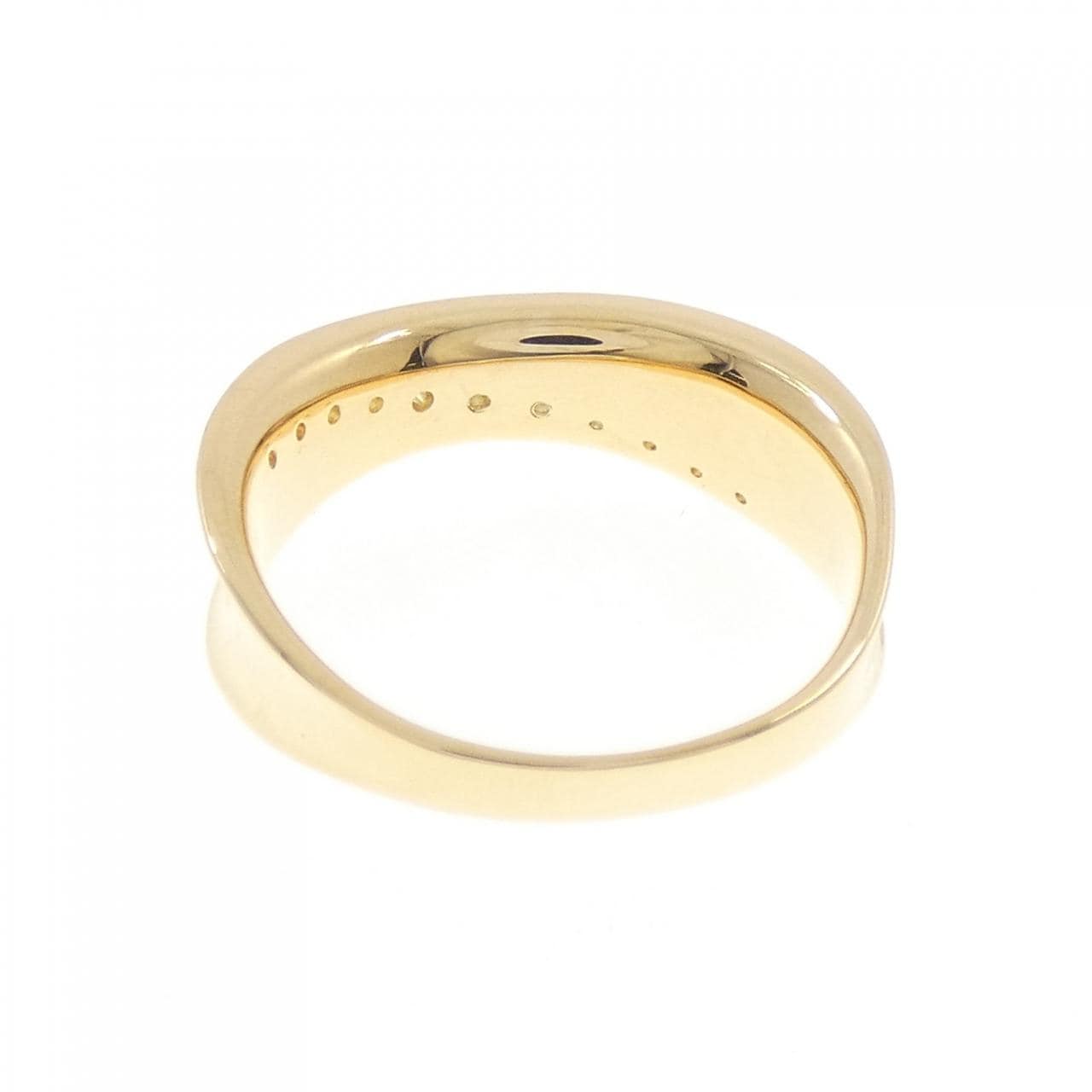 K18YG ダイヤモンド リング 0.38CT
