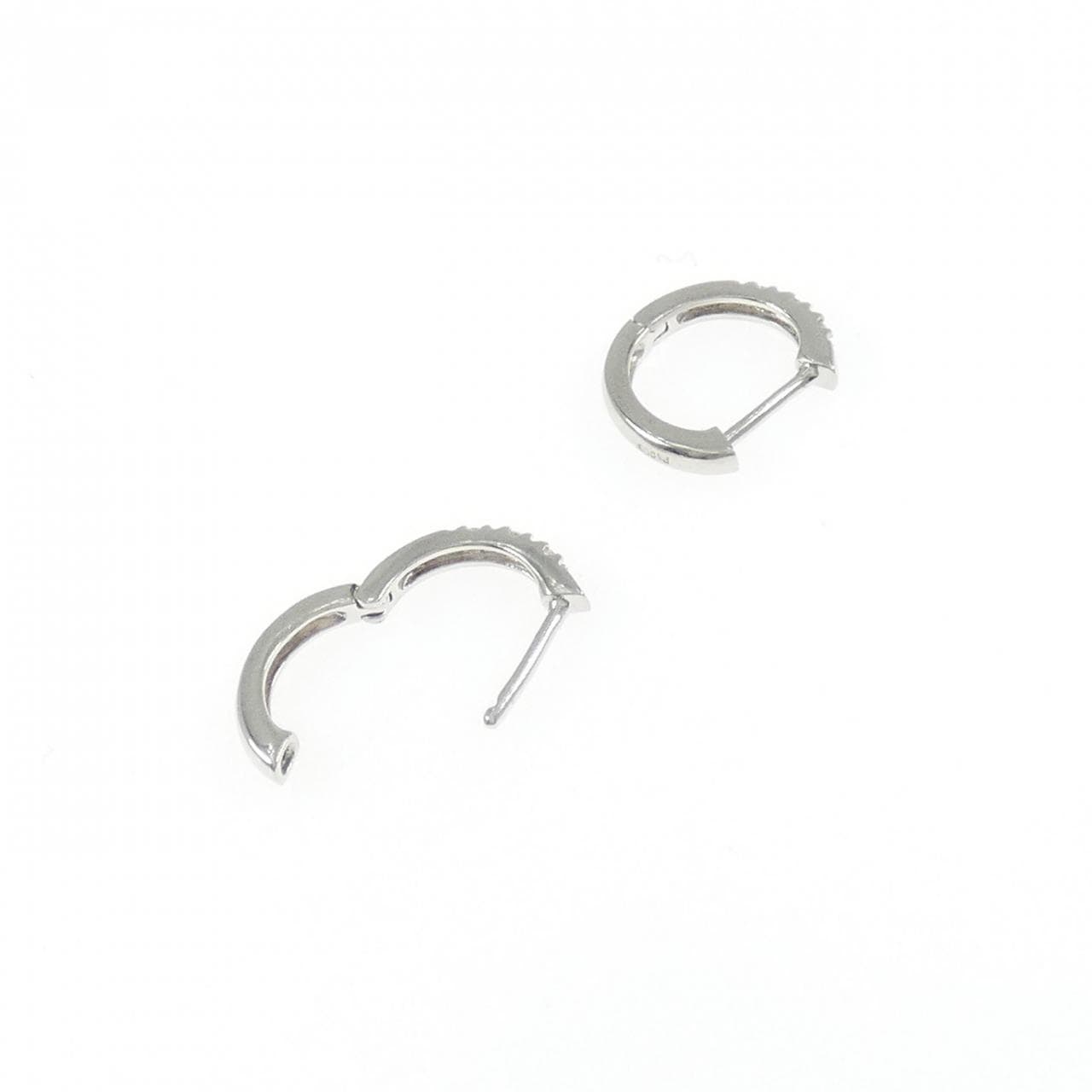 PT900 ダイヤモンド ピアス