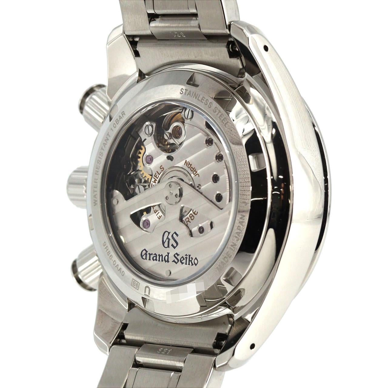 セイコー グランドセイコー･スポーツコレクション･クロノグラフ GMT 9R86-0AA0/SBGC203 SS 自動巻