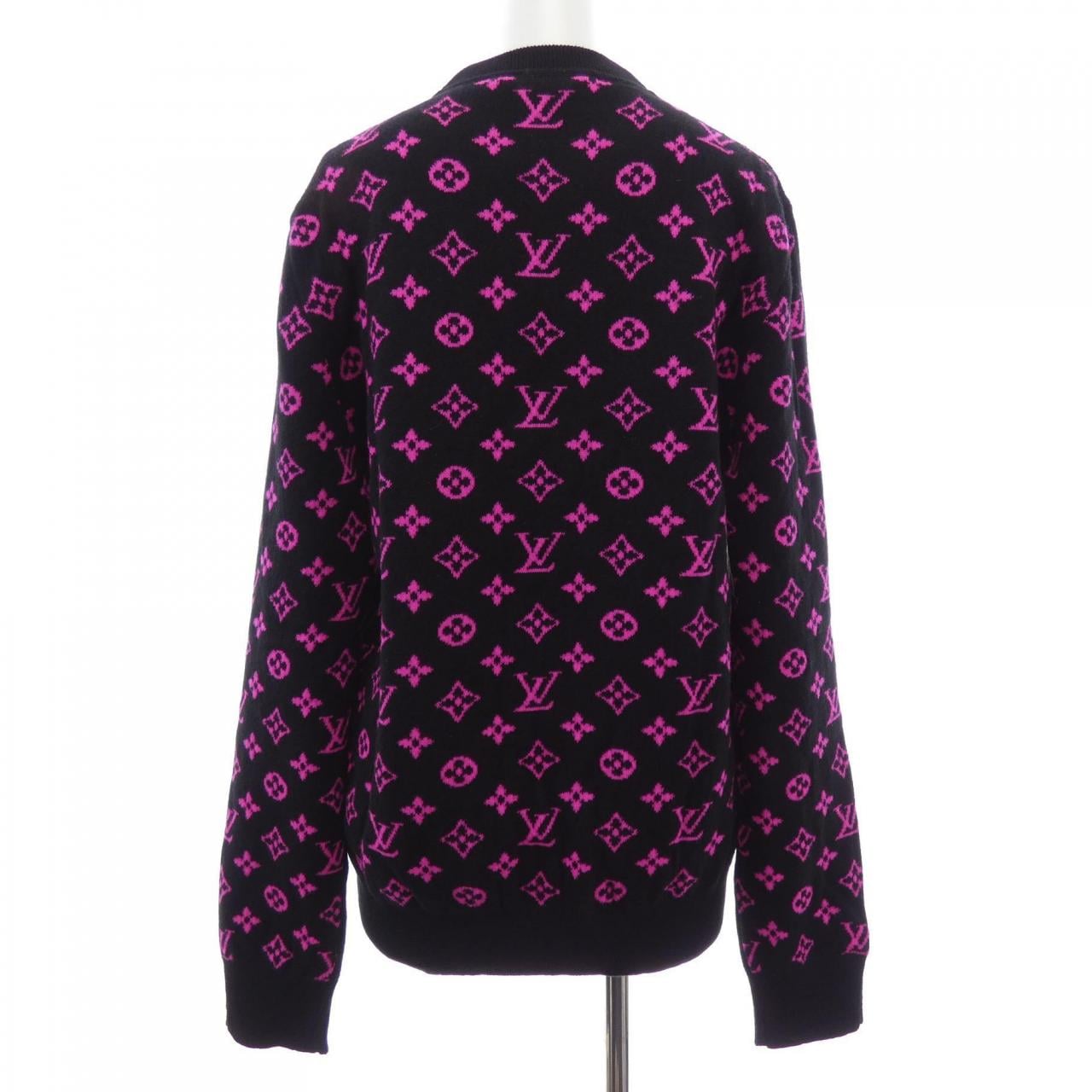 ルイヴィトン LOUIS VUITTON ハーフアンドハーフモノグラム HGN41WIXW ニット