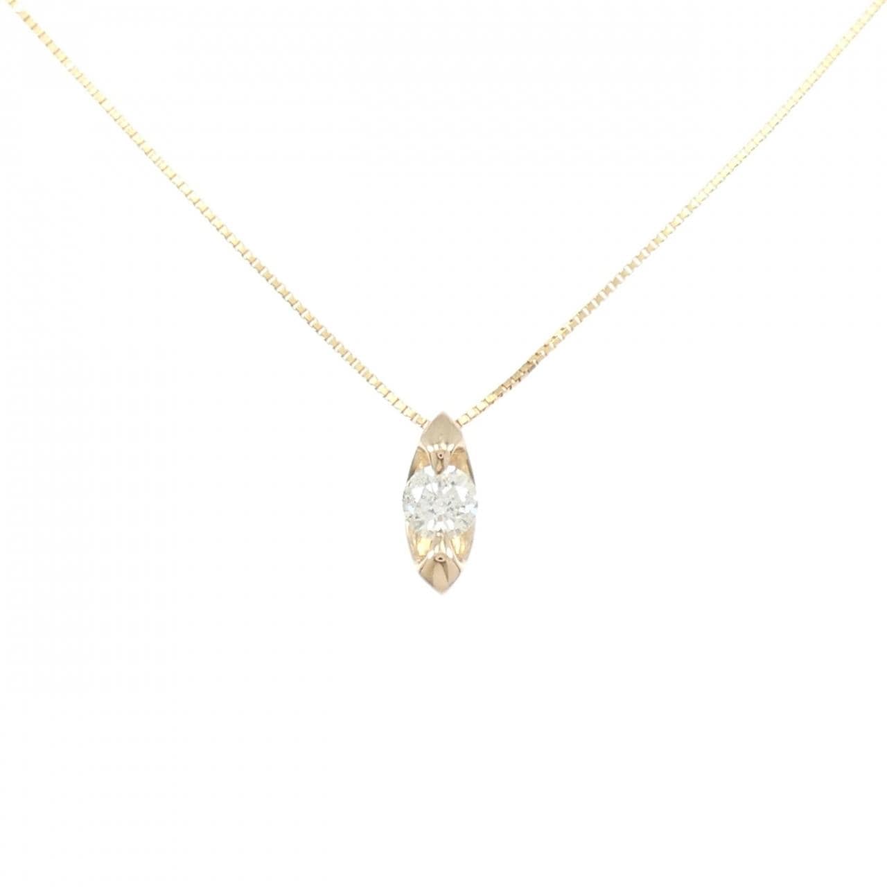 K18PG ダイヤモンド ネックレス 0.55CT