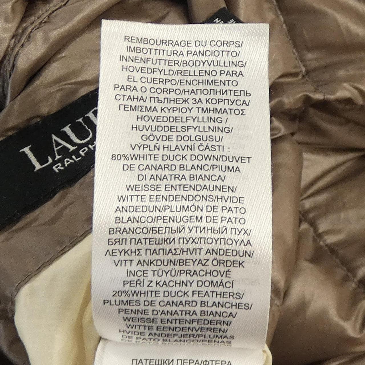 ローレンラルフローレン LAUREN RALPH LAUREN ダウンコート
