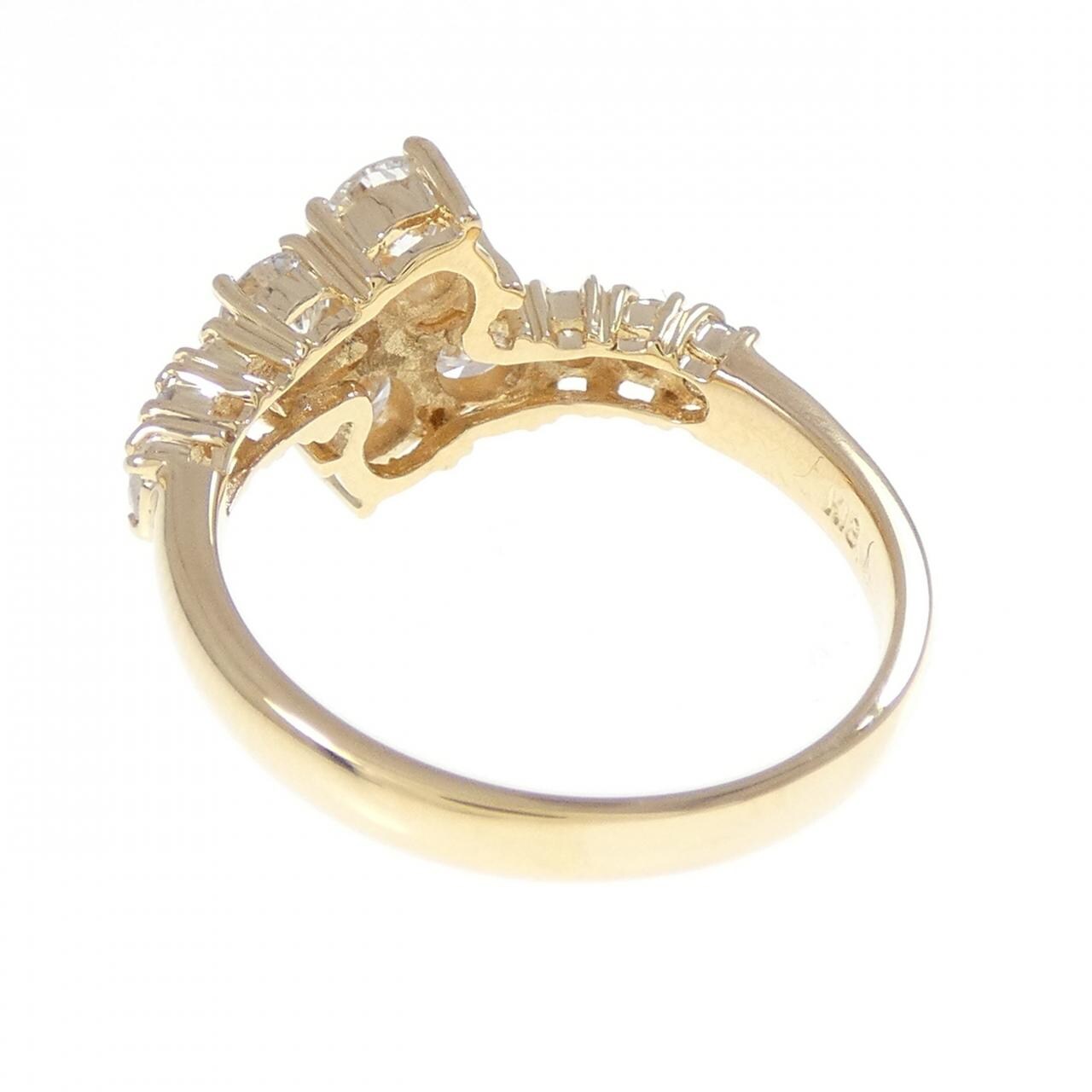 K18YG ダイヤモンド リング 1.01CT
