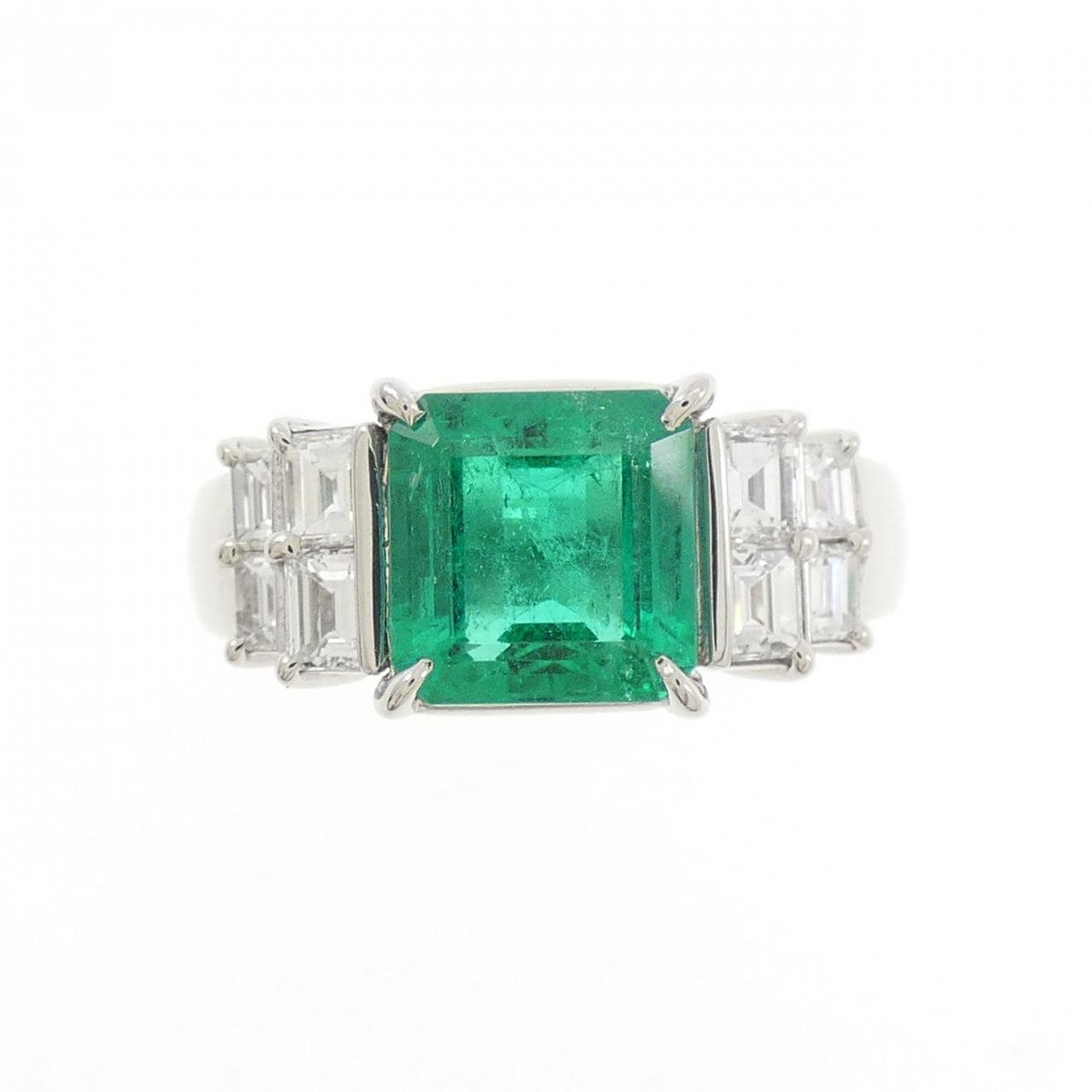 PT900翡翠戒指1.553CT哥倫比亞產