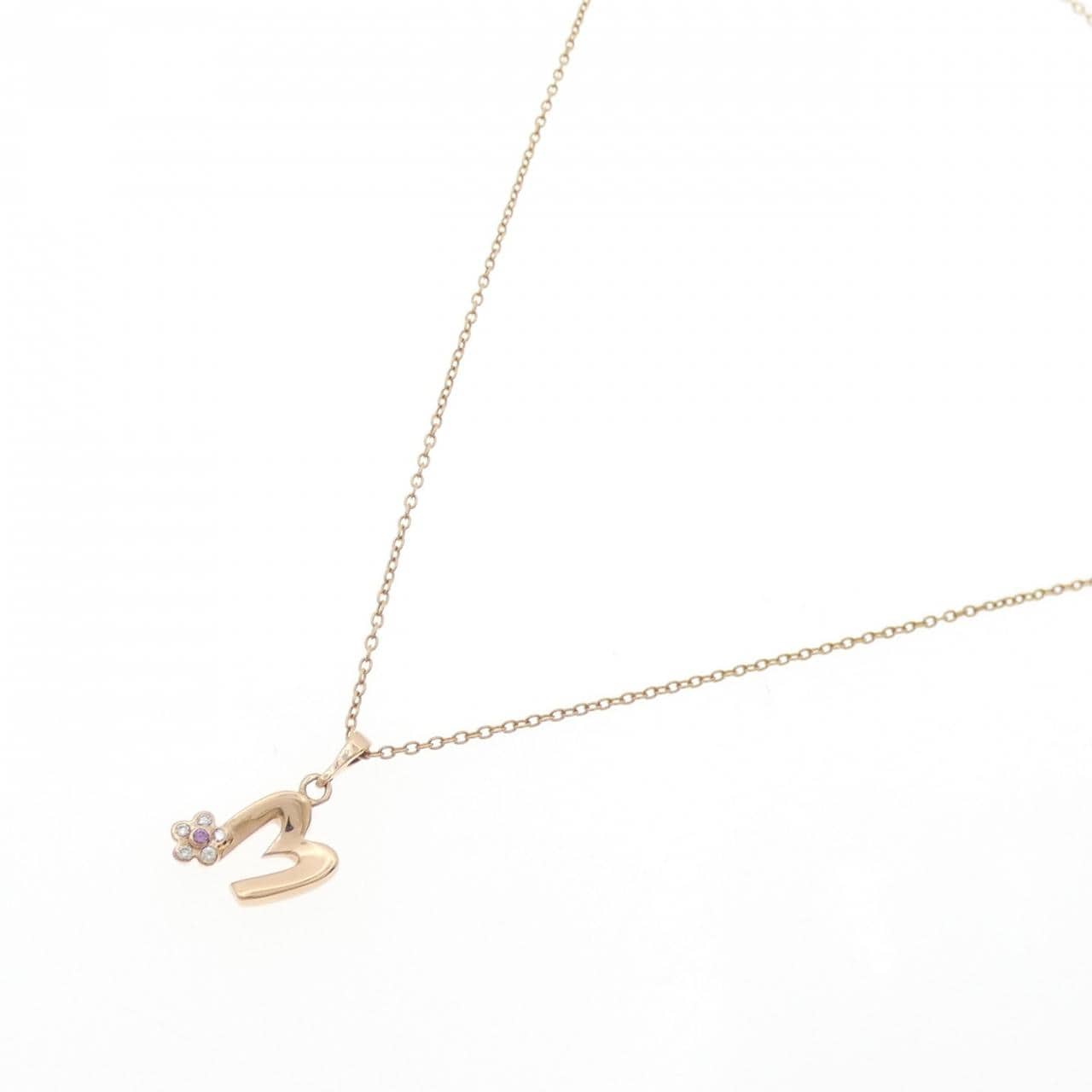 ポンテヴェキオ サファイヤ ネックレス 0.01CT