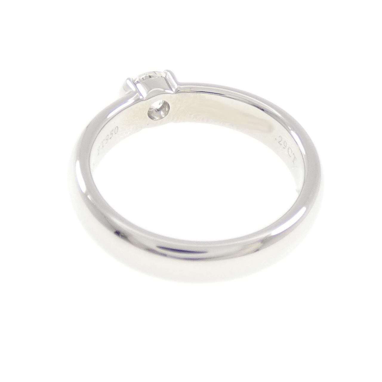 ティファニー ドッツ リング 0.29CT F VVS2 EXT