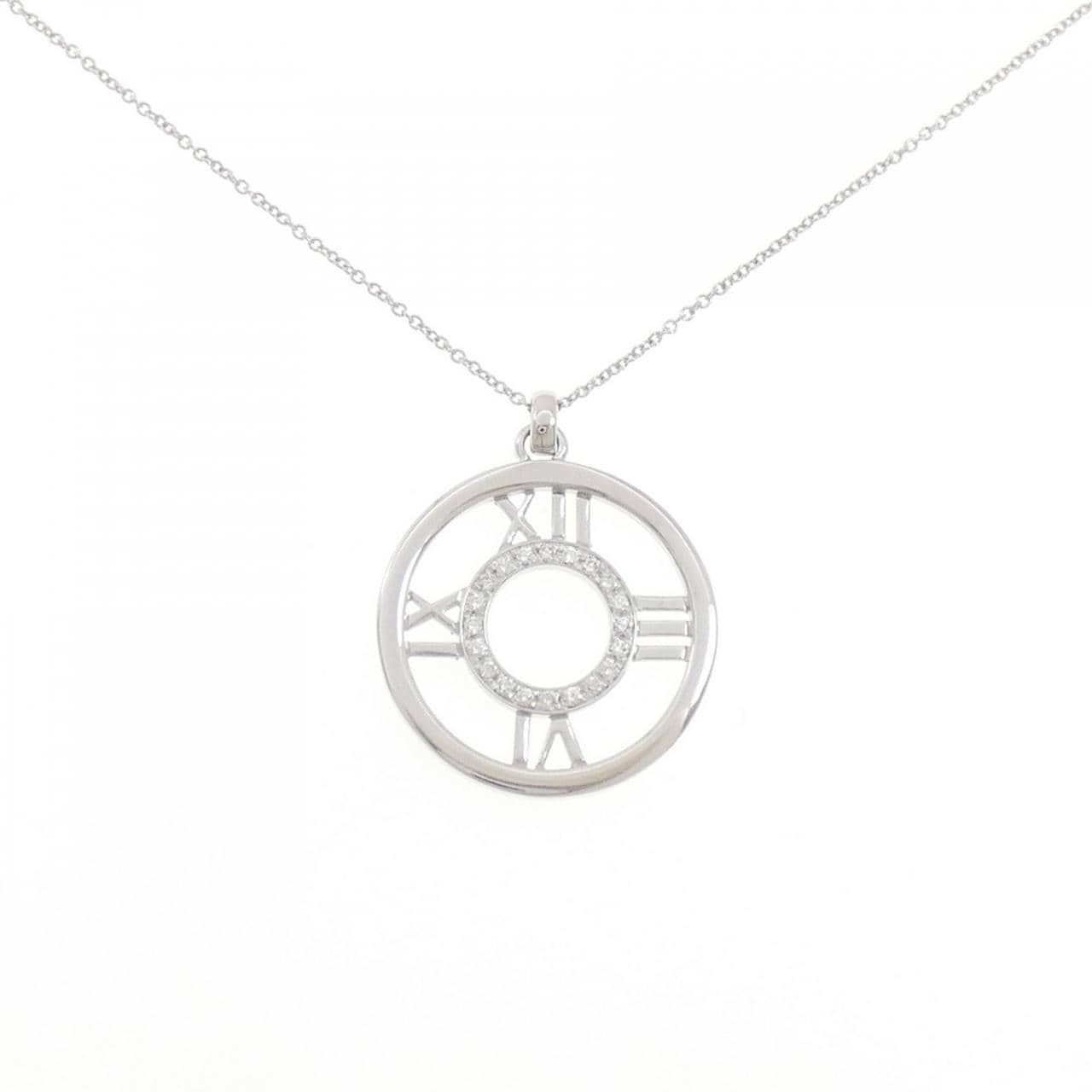 ティファニー アトラス オープン メダリオン ネックレス