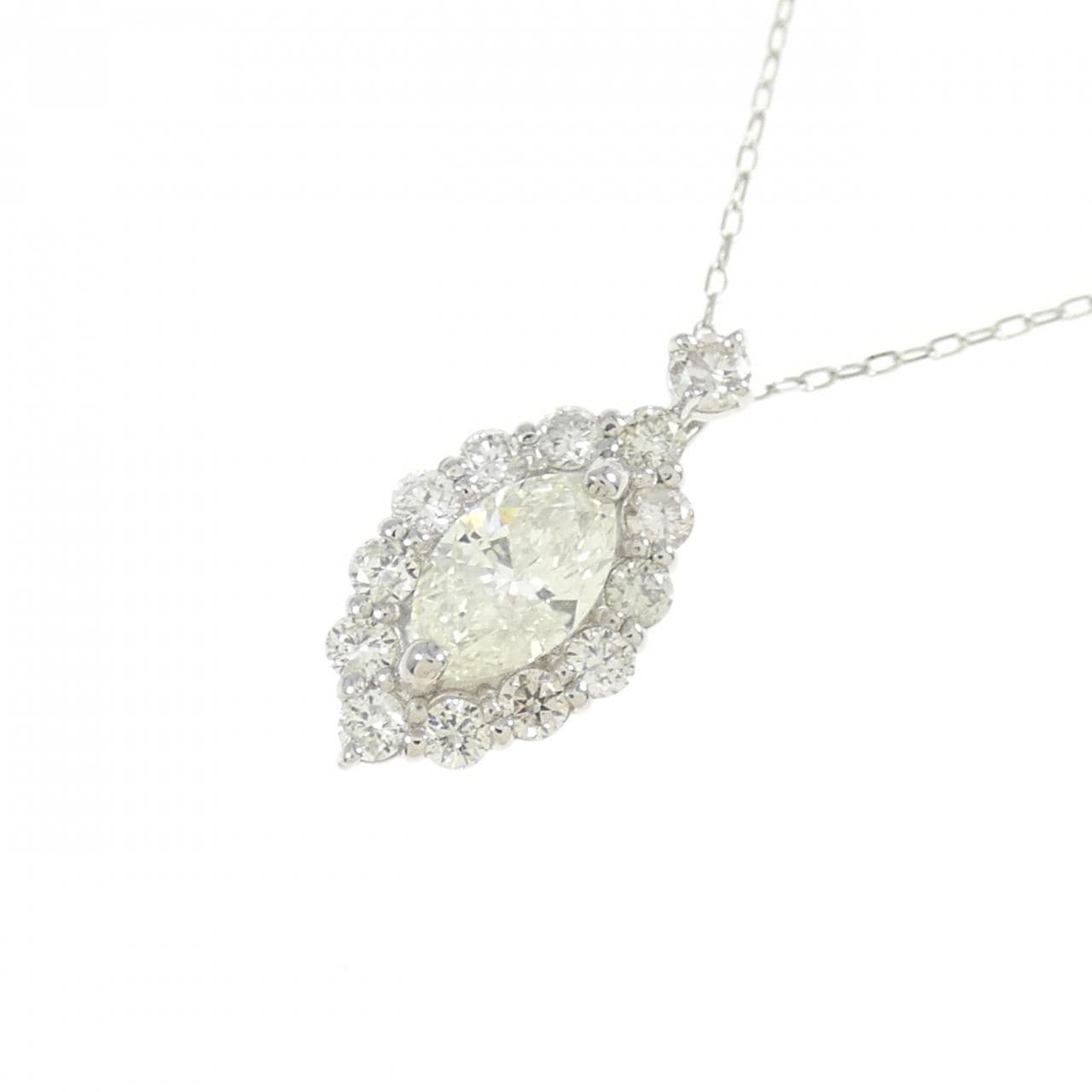 [BRAND NEW] PT Diamond Necklace 0.28CT
