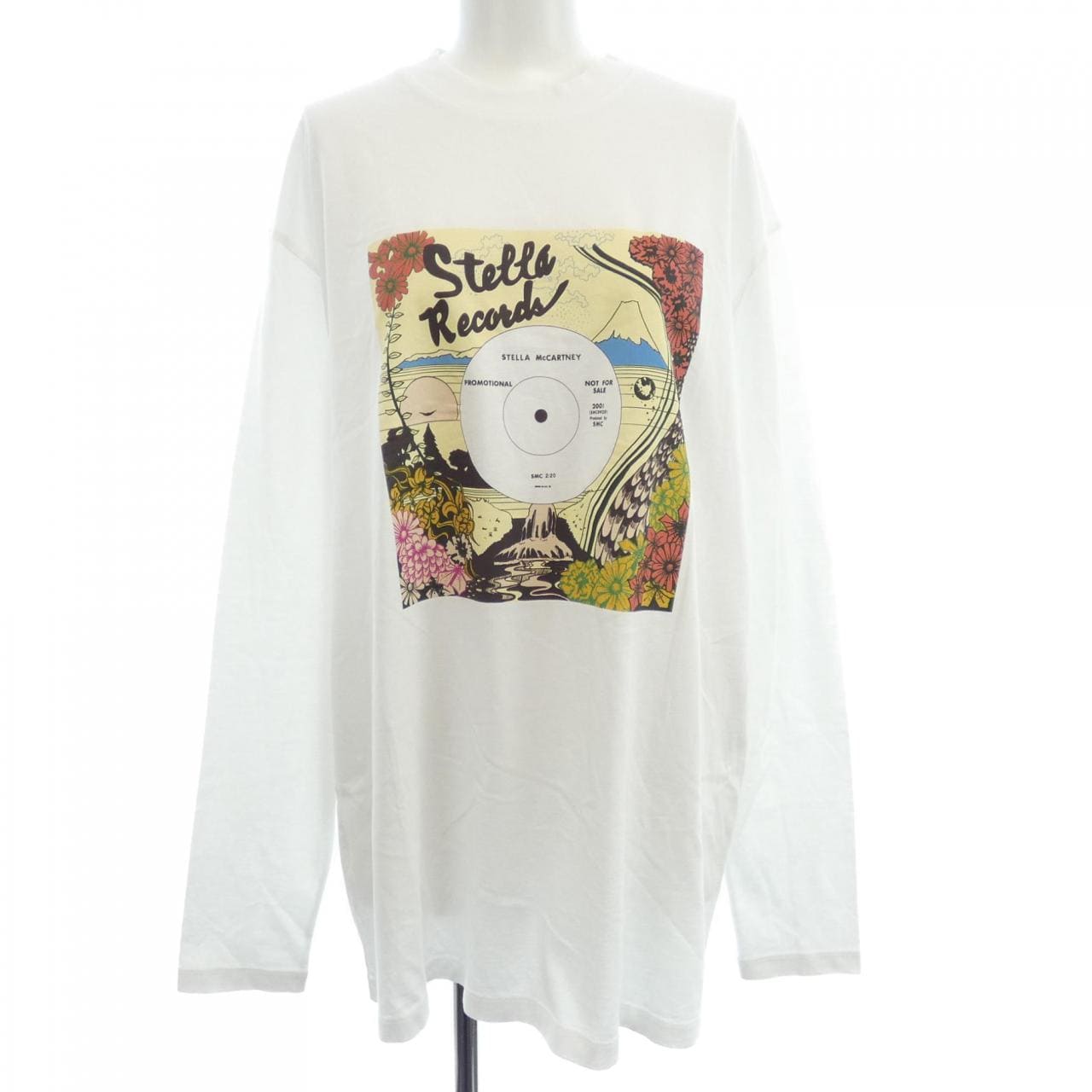 ステラマッカートニー STELLA MCCARTNEY レコードロンティ Tシャツ