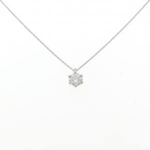 【リメイク】PT900/PT850 ダイヤモンド ネックレス 0.714CT F VS2 EXT