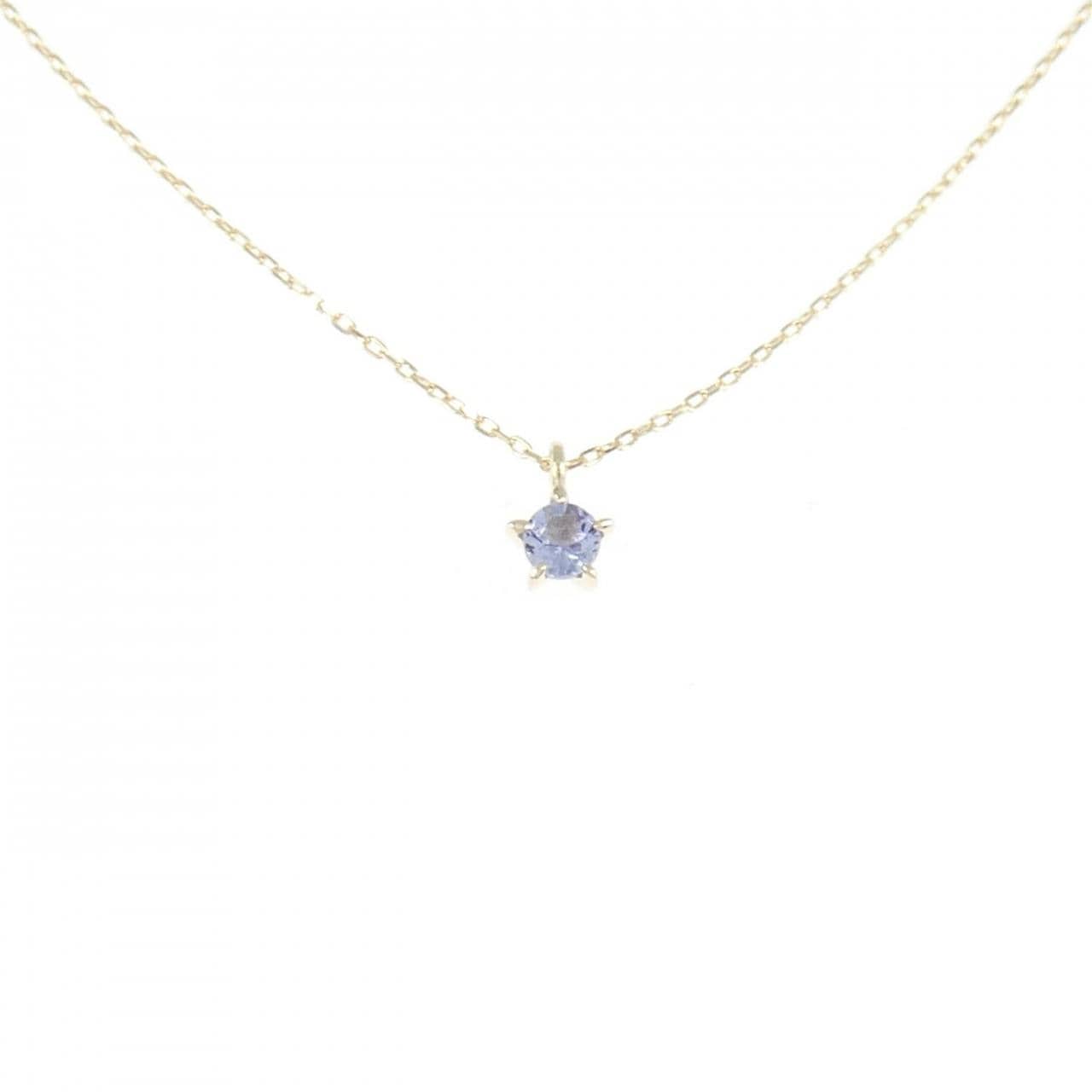 K10YG タンザナイト ネックレス