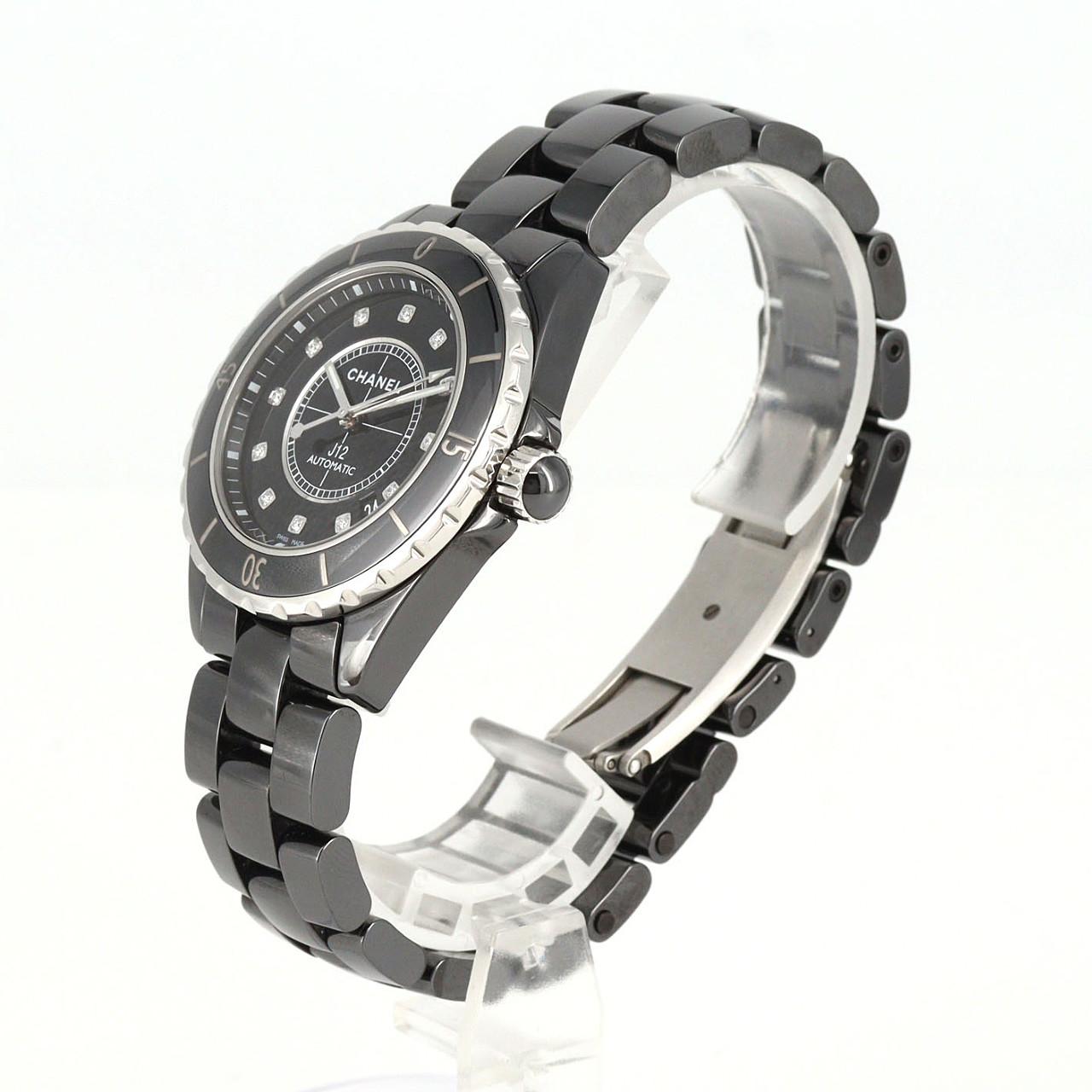【ノーメンテナンス還元価格】シャネル J12 38mmセラミック･12P H1626 セラミック 自動巻