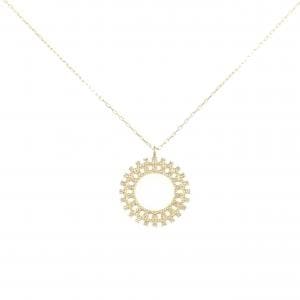 K18YG ダイヤモンド ネックレス 0.06CT