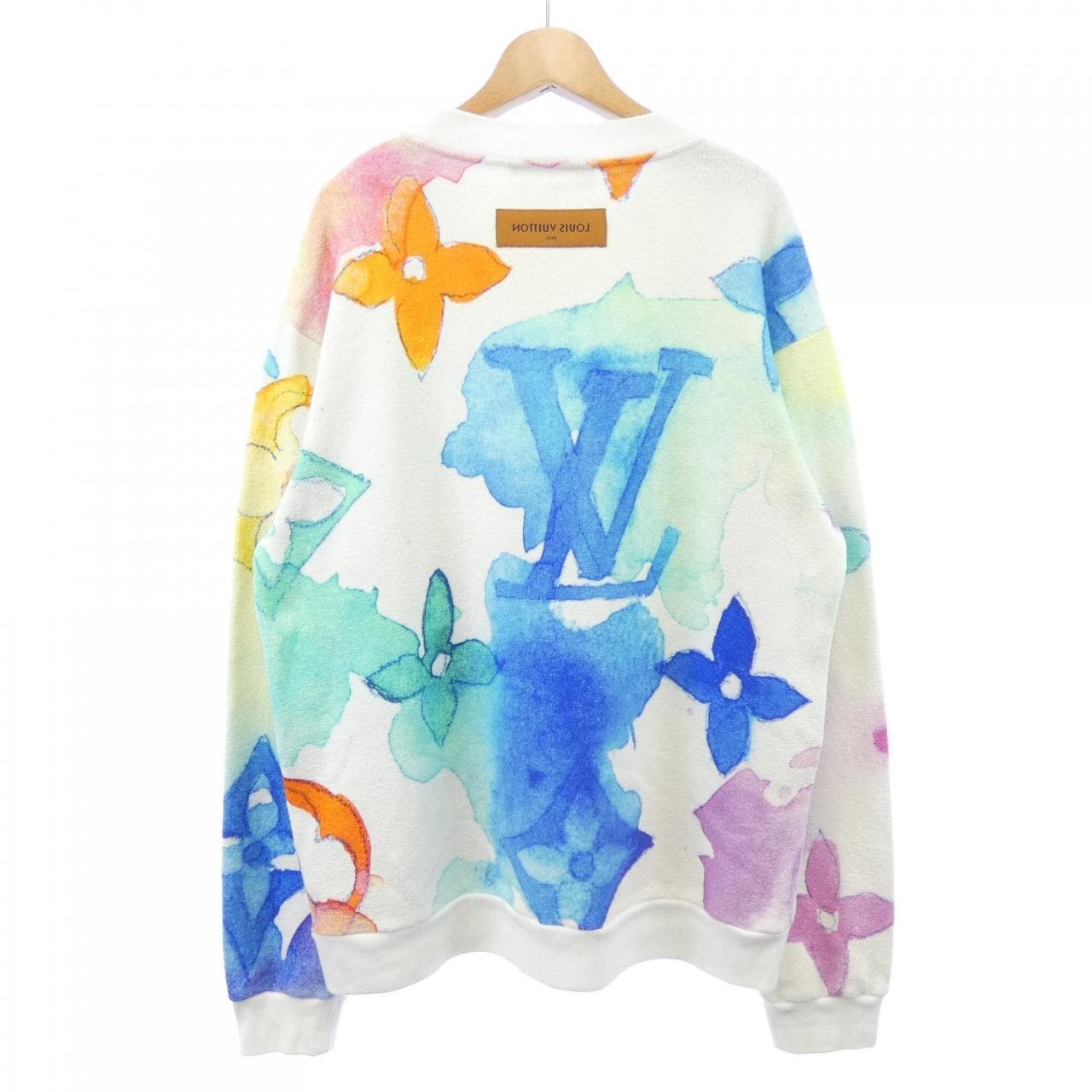 ルイヴィトン LOUIS VUITTON モノグラムウォーターカラークルーネック HLY02WAU4 スウェット