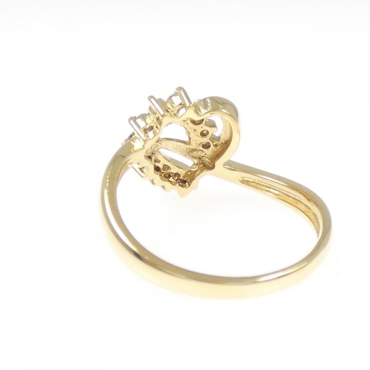 K18YG ダイヤモンド リング 0.20CT