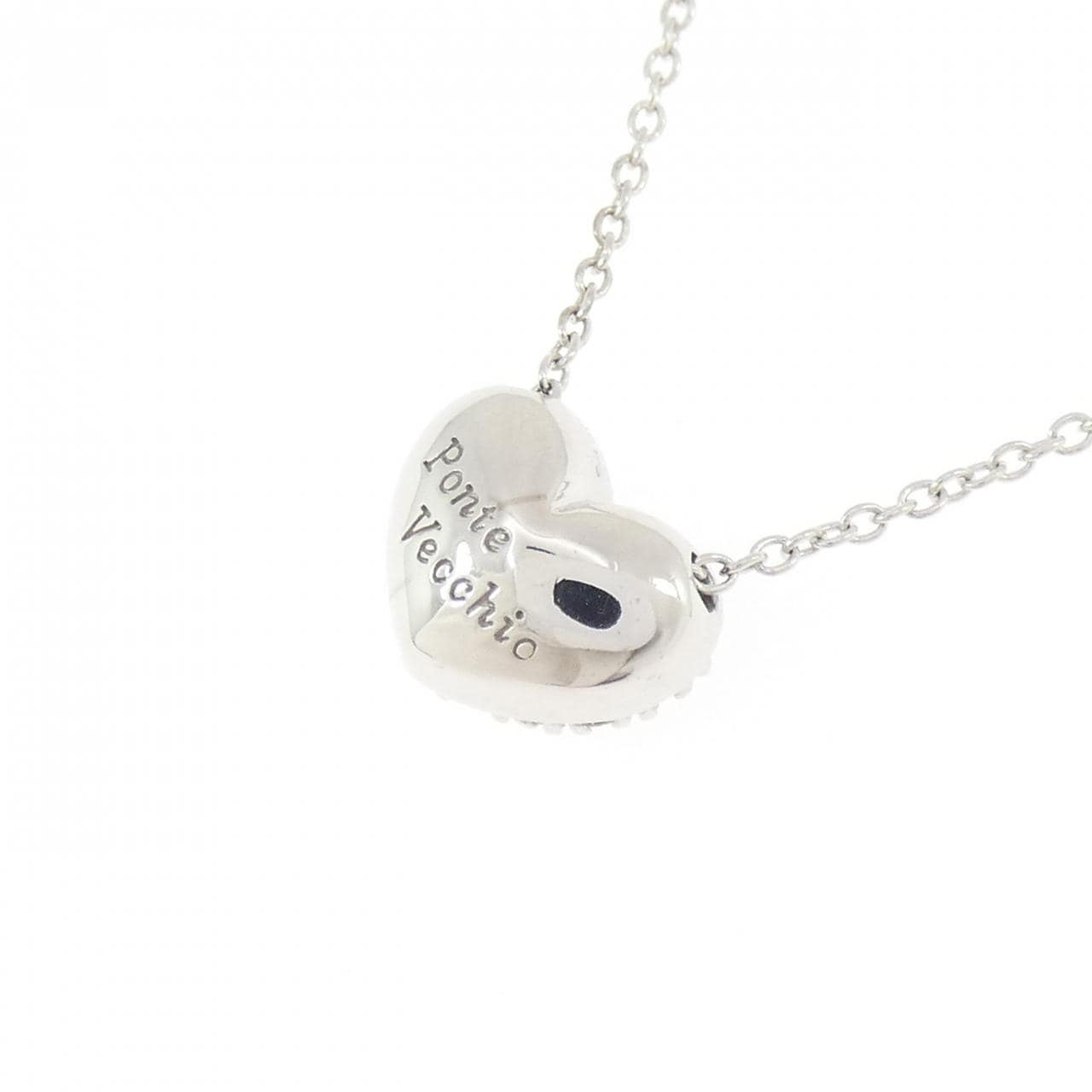 ポンテヴェキオ ハート ネックレス 0.40CT