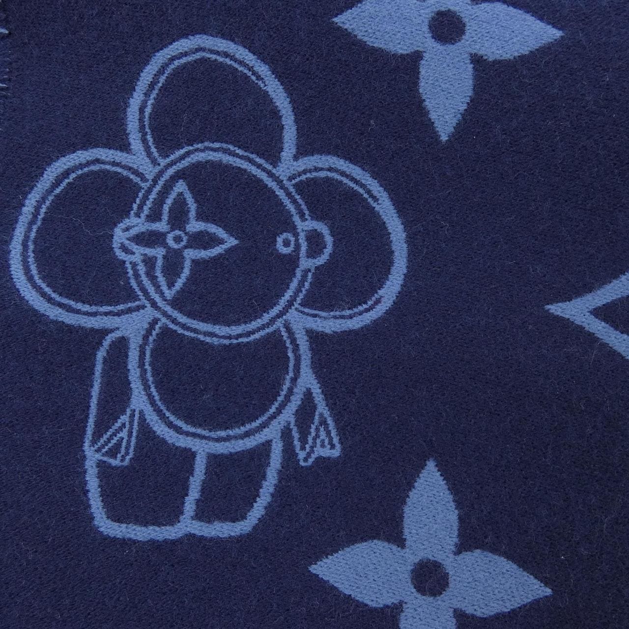 ルイヴィトン LOUIS VUITTON エシャルプモノグラムヴィヴィエンヌ M77129 MUFFLER