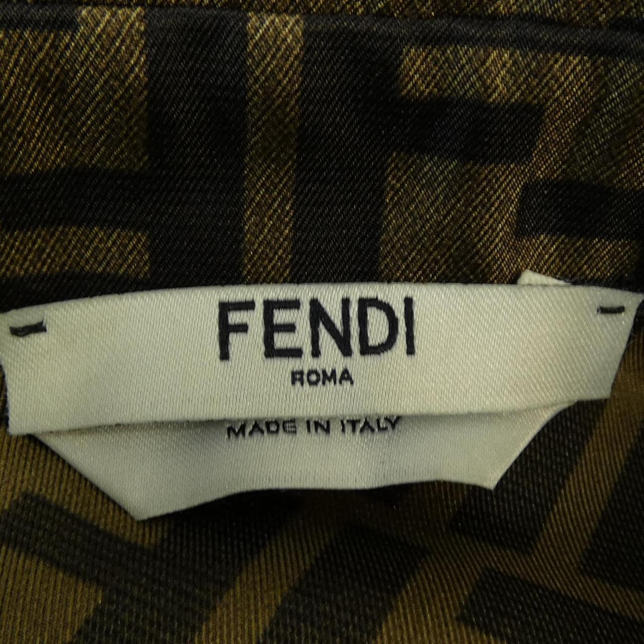フェンディ FENDI ブラウンツイル ドレス FDB613 A8G3 ワンピース