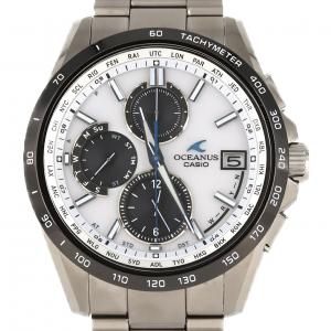 カシオ オシアナス 電波時計 OCW-T2600J-7AJF TI ソーラークォーツ