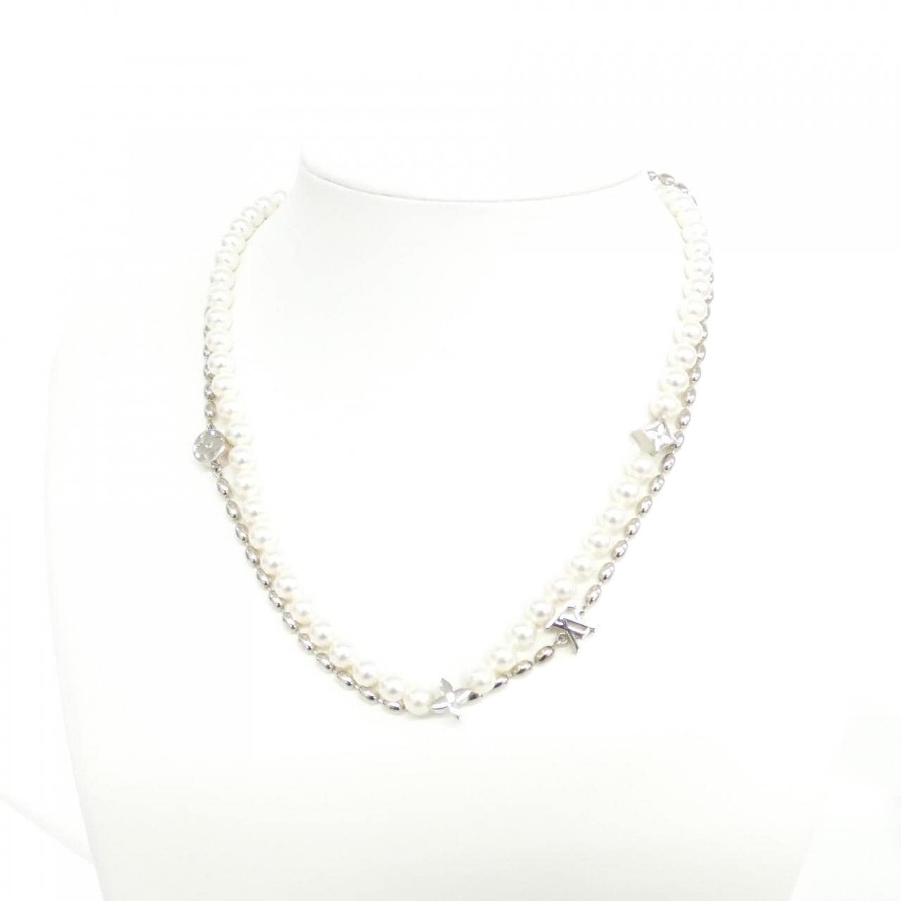 ルイヴィトン ネックレス パール フュージョン M01781 ネックレス