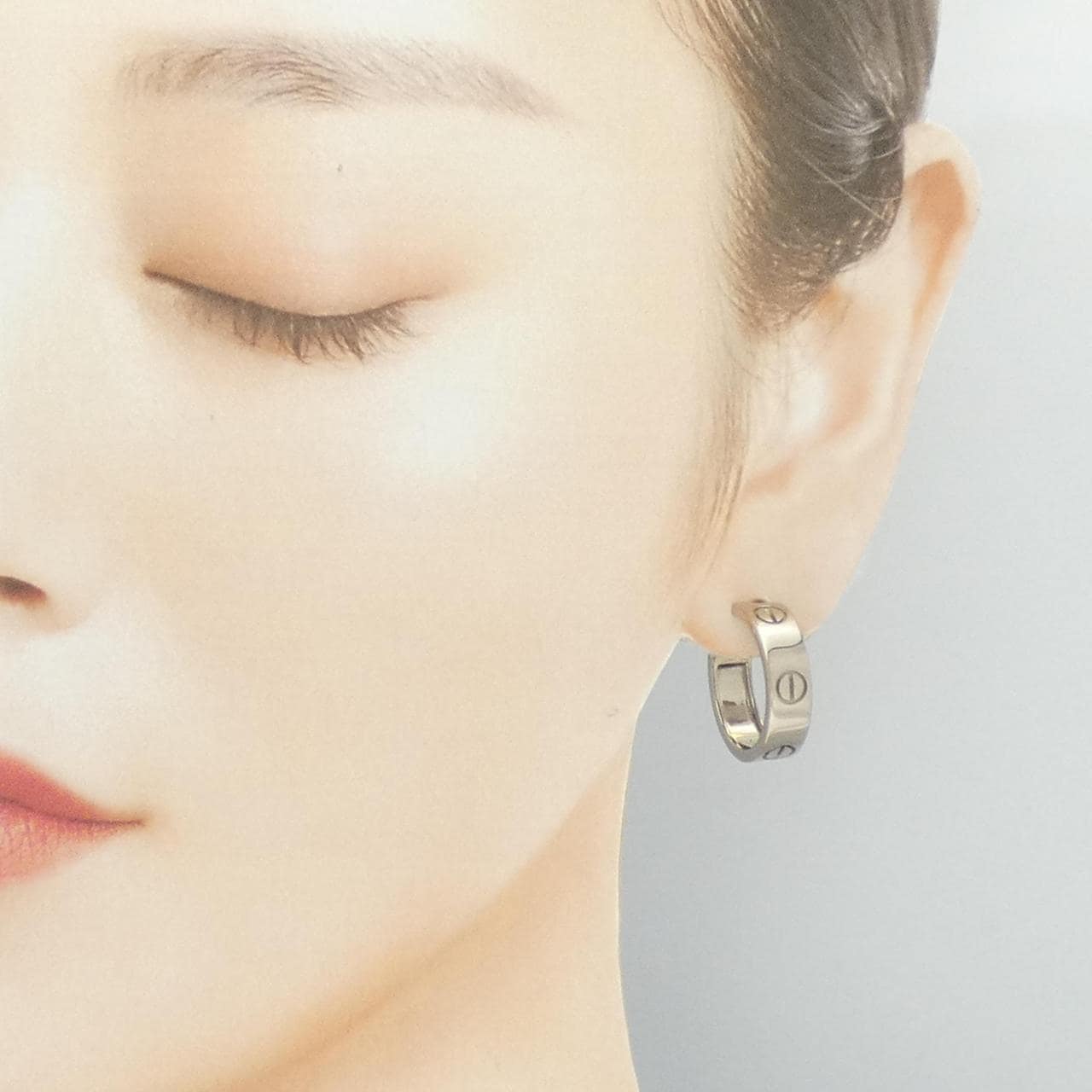 カルティエ ラブ ピアス 片耳