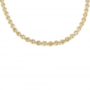 K18YG ダイヤモンド ネックレス 4.0CT