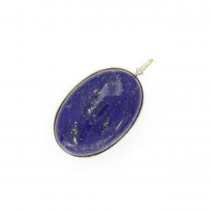 K18YG ラピスラズリ ペンダント 35.00CT