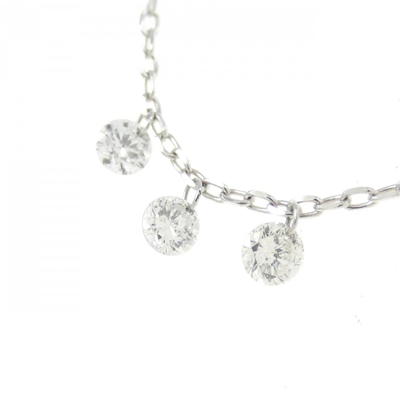 [新品] 18KWG钻石项链 1.51CT