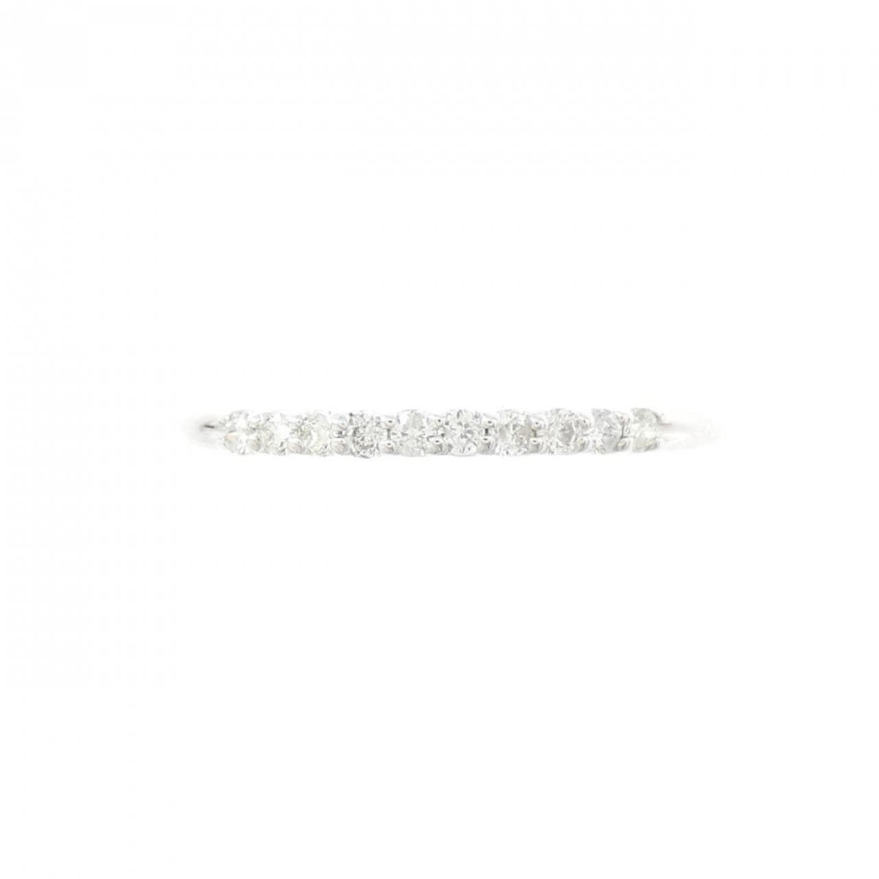 K10WG ダイヤモンド リング 0.10CT