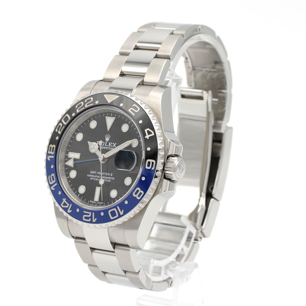 ロレックス GMTマスターⅡ 116710BLNR SS 自動巻 ランダム番