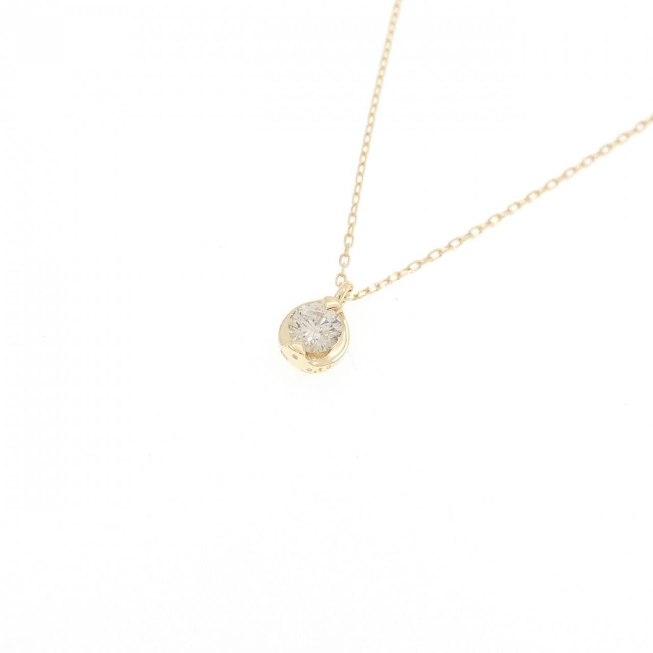 K18YG ダイヤモンド ネックレス 0.10CT