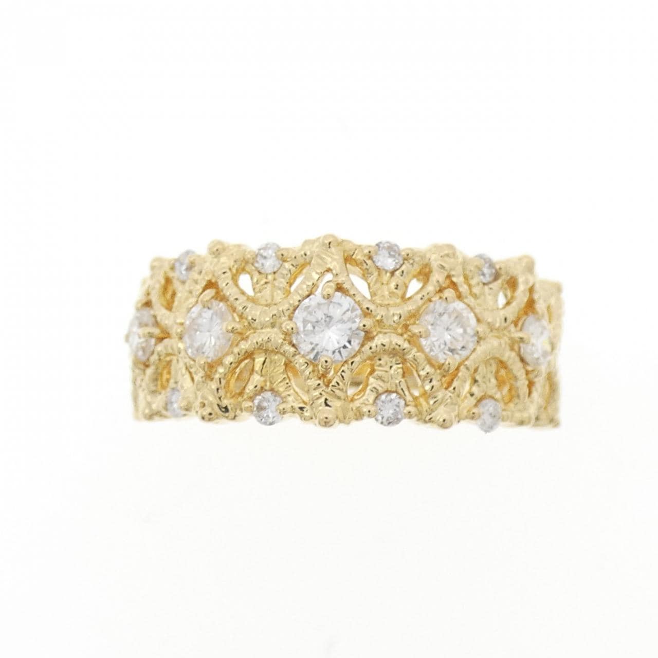 K18YG ダイヤモンド リング 0.50CT