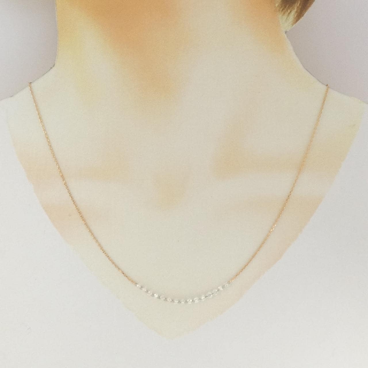 K18PG ダイヤモンド ネックレス 1.00CT