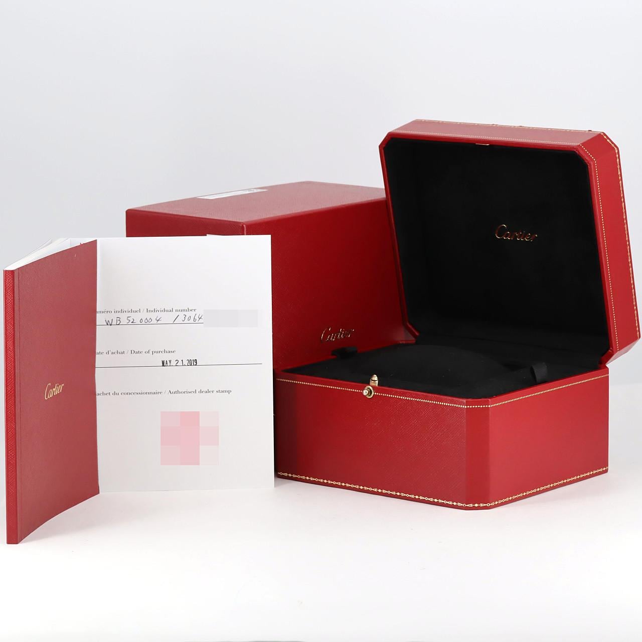 Cartier Baignoir SM PG/D WB520004 PG/RG石英