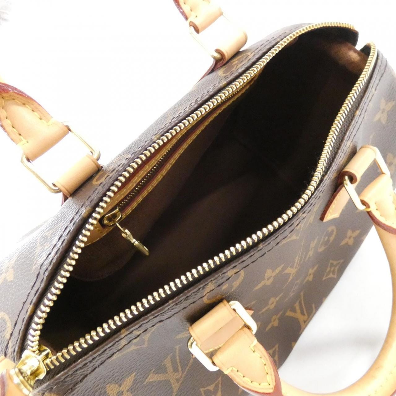 LOUIS VUITTON Monogram Speedy 25cm M41109 Boston Bag