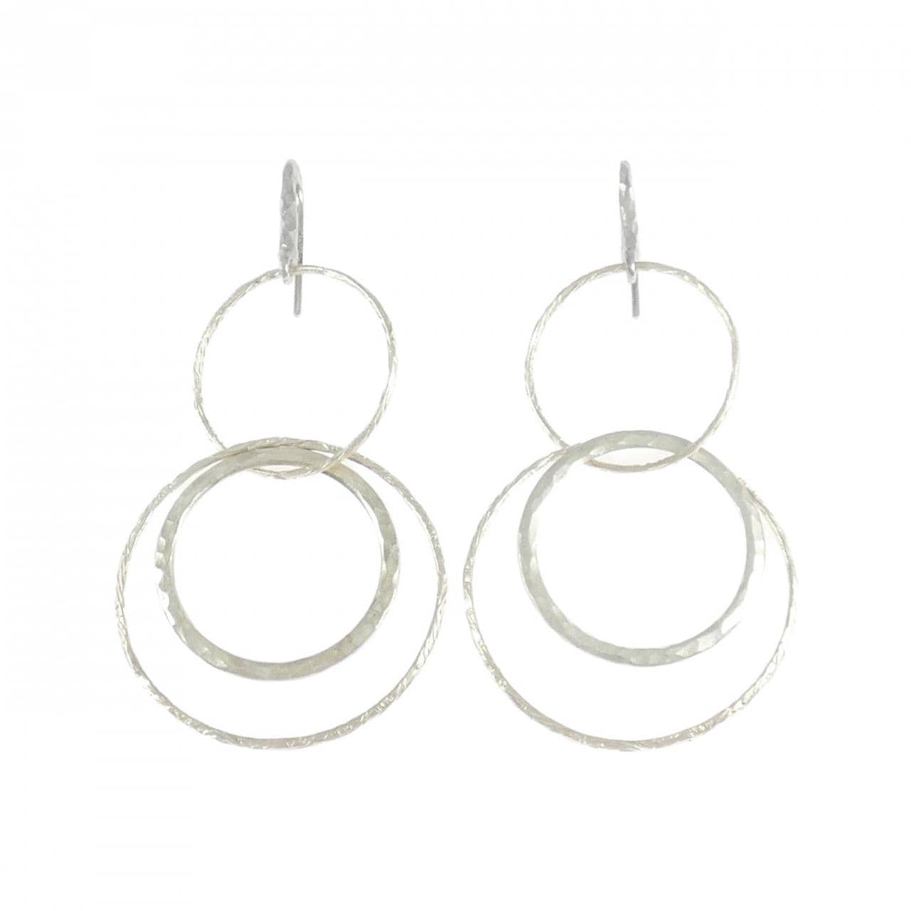 ティファニー ハマード サークル ピアス