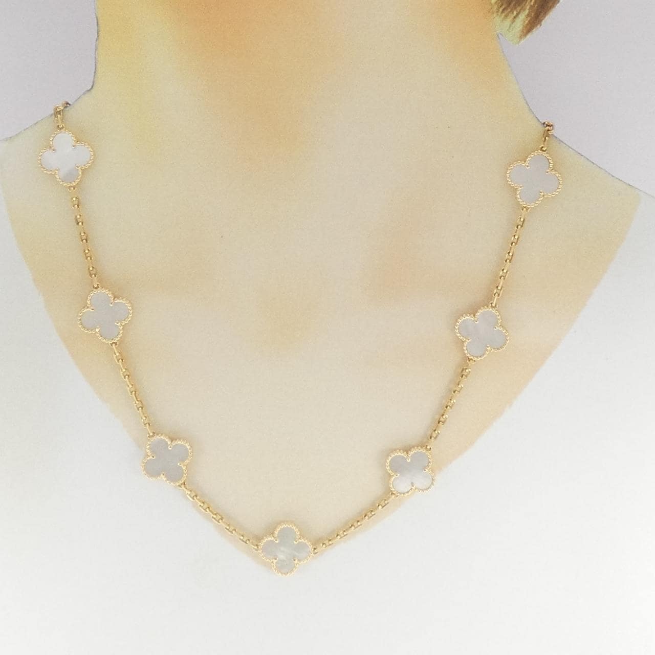 ヴァンクリーフ&アーペル ヴィンテージアルハンブラ 10モチーフ ネックレス