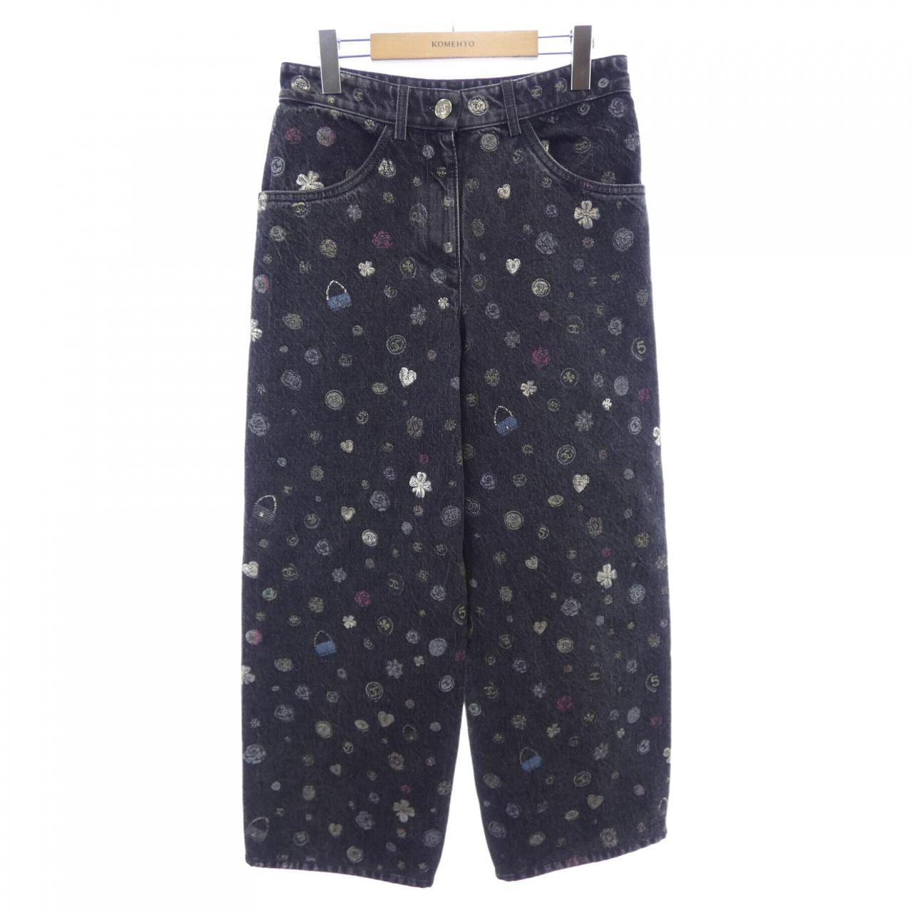 シャネル CHANEL LOOK37 P80302V72727 25B ジーンズ