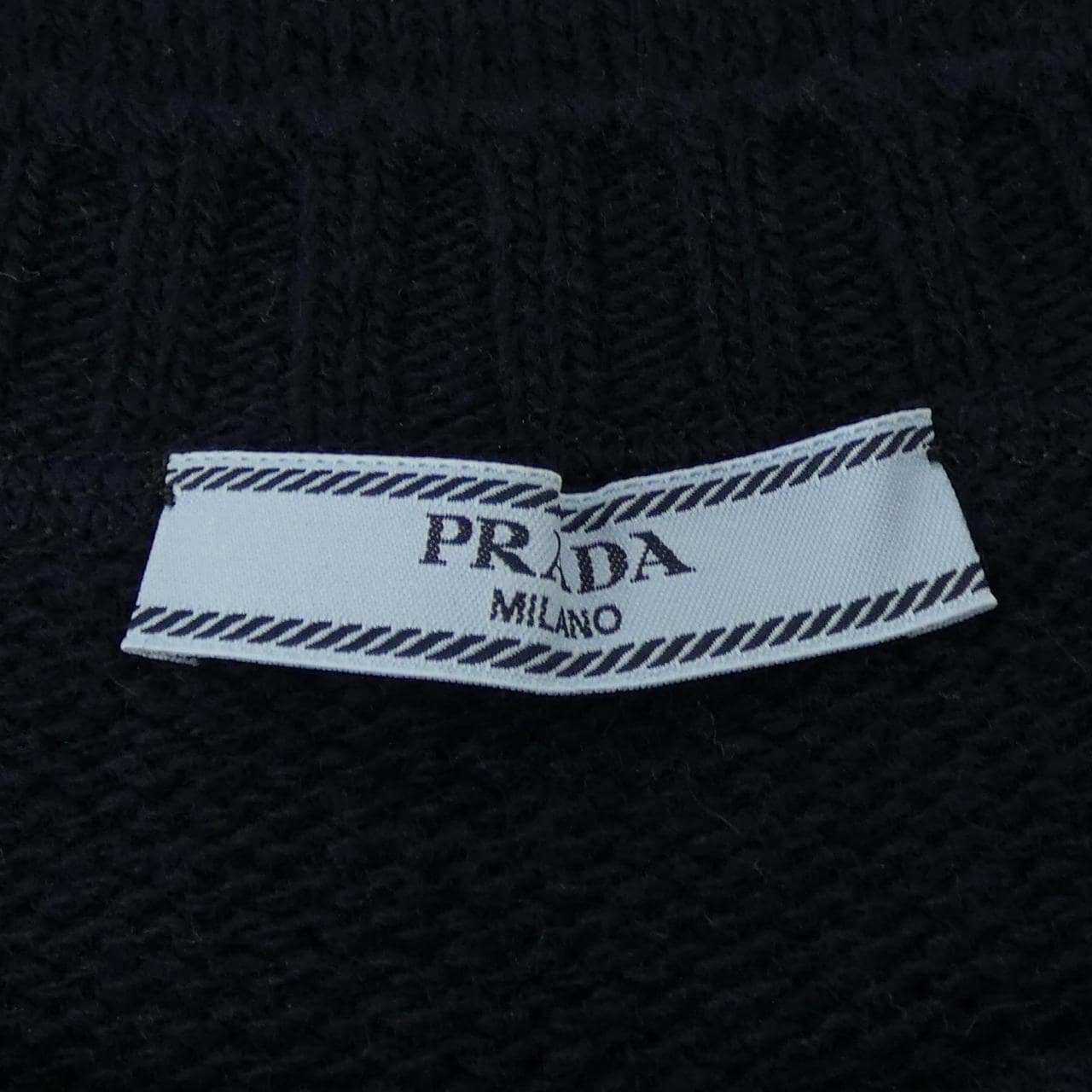 プラダ PRADA インターシャロゴ P24U1T S231 1YMW ニット