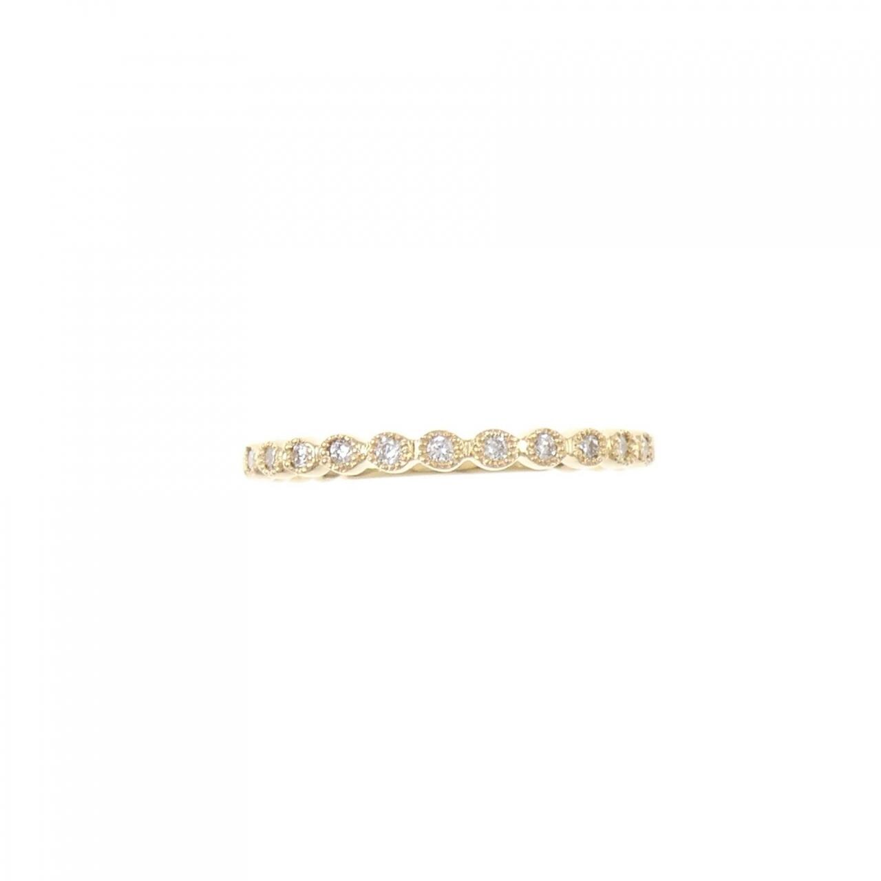 K18YG ダイヤモンド リング 0.10CT