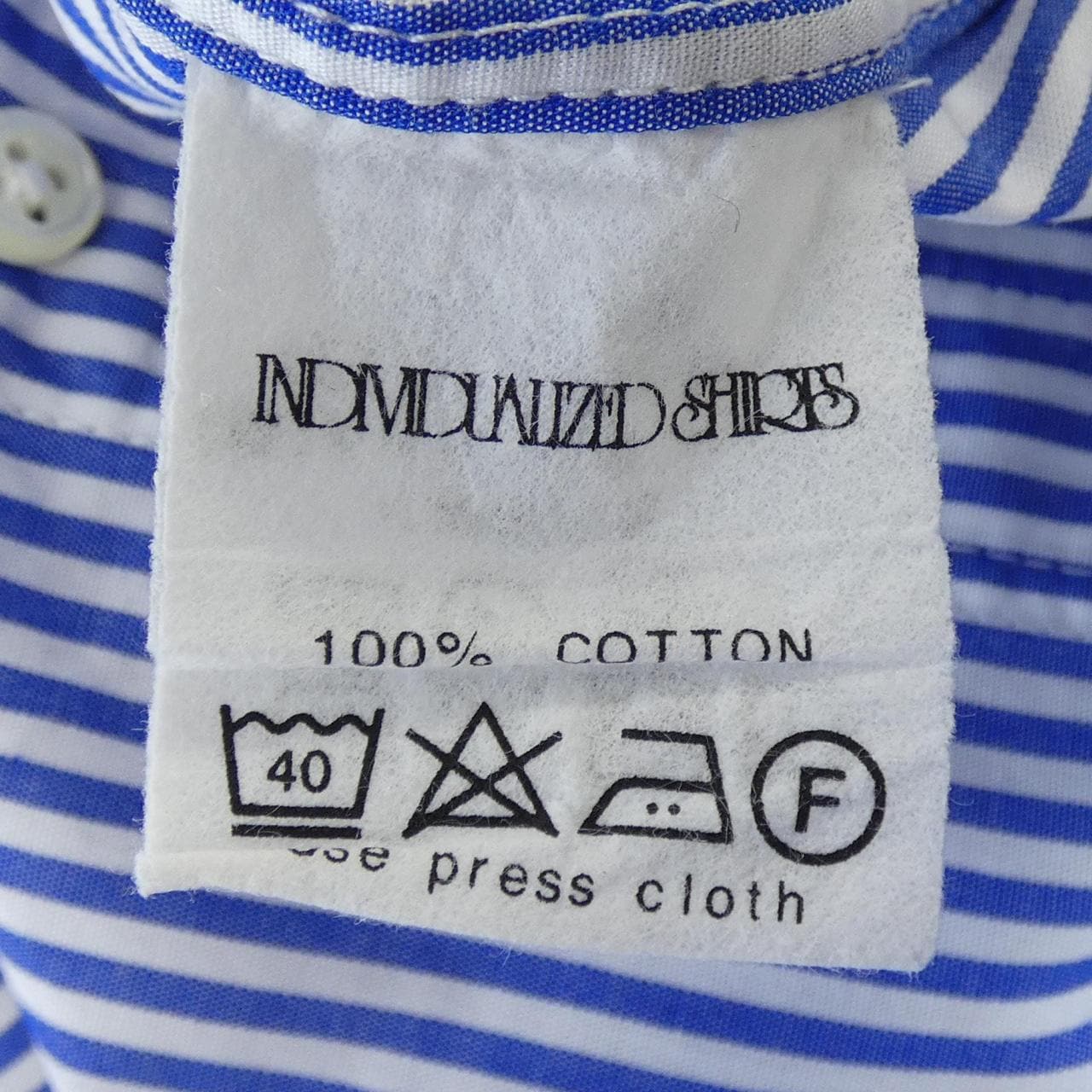 インディビジュアライズシャツ INDIVIDUALIZED SHIRT S／Sシャツ